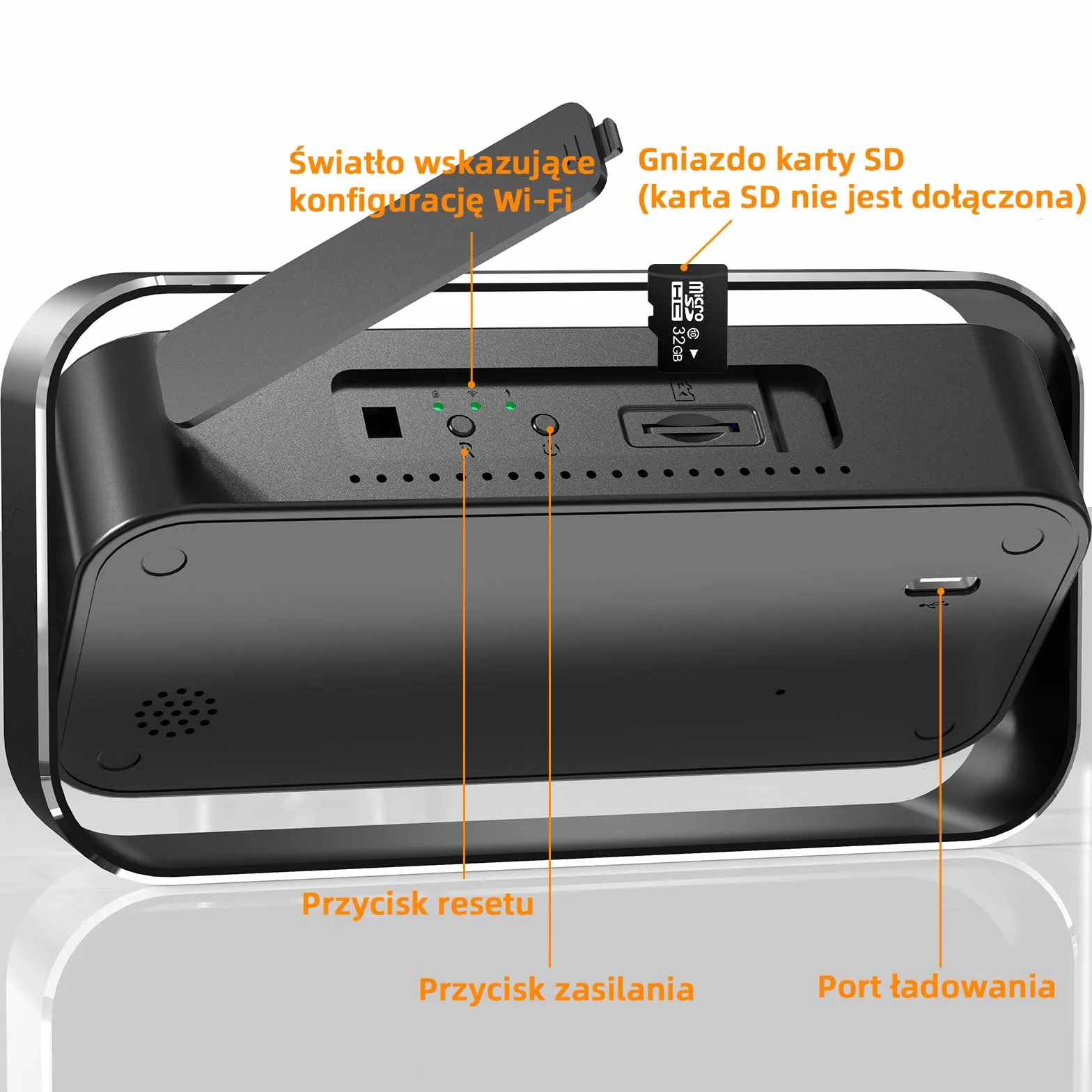Mini kamera szpiegowska 4K Wi-Fi z czujnikiem ruchu, 150° szerokokątny obiektyw, do monitoringu niani i bezpieczeństwa domu