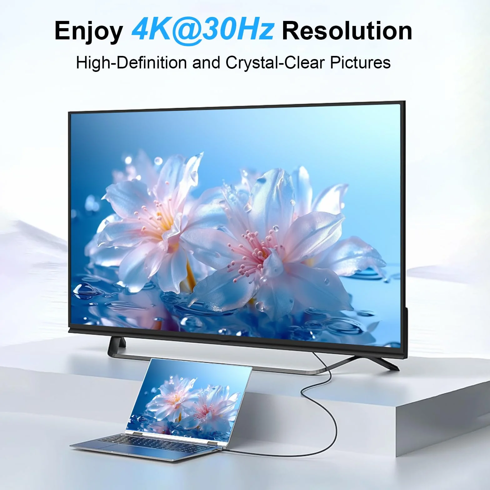Kabel USB C na DVI 2 m, 4K 30 Hz USB typ C [Thunderbolt 3] do DVI-D 24+1, podwójnie pleciona linka nylonowa, pozłacana wtyczka, kompatybilny z MacBook Pro, Samsung, Surface Book, Dell