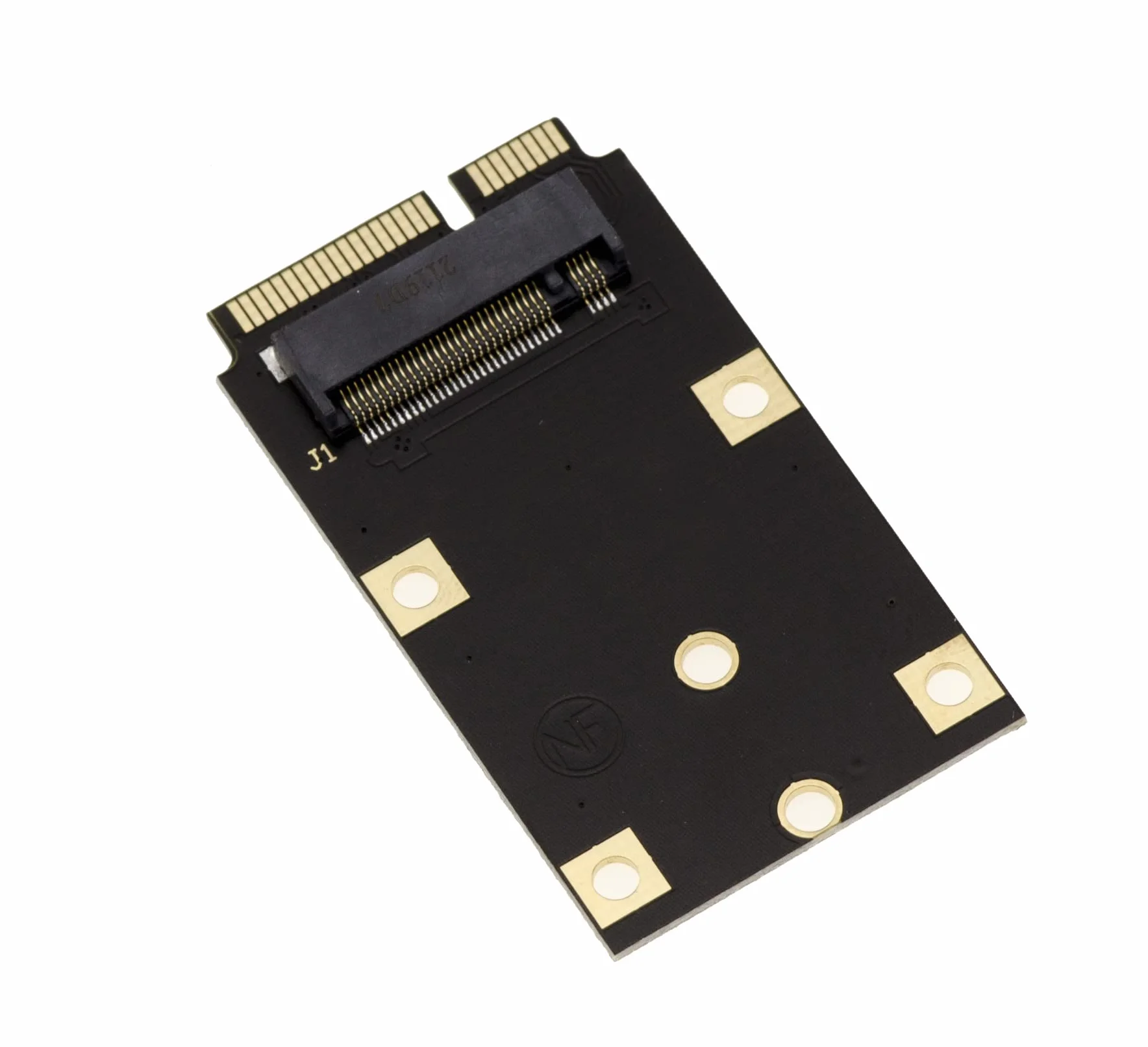 KALEA-INFORMATIQUE Adapter M2 M Key do miniPCIe do montażu karty M.2 w pełnowymiarowym slocie mini PCIe
