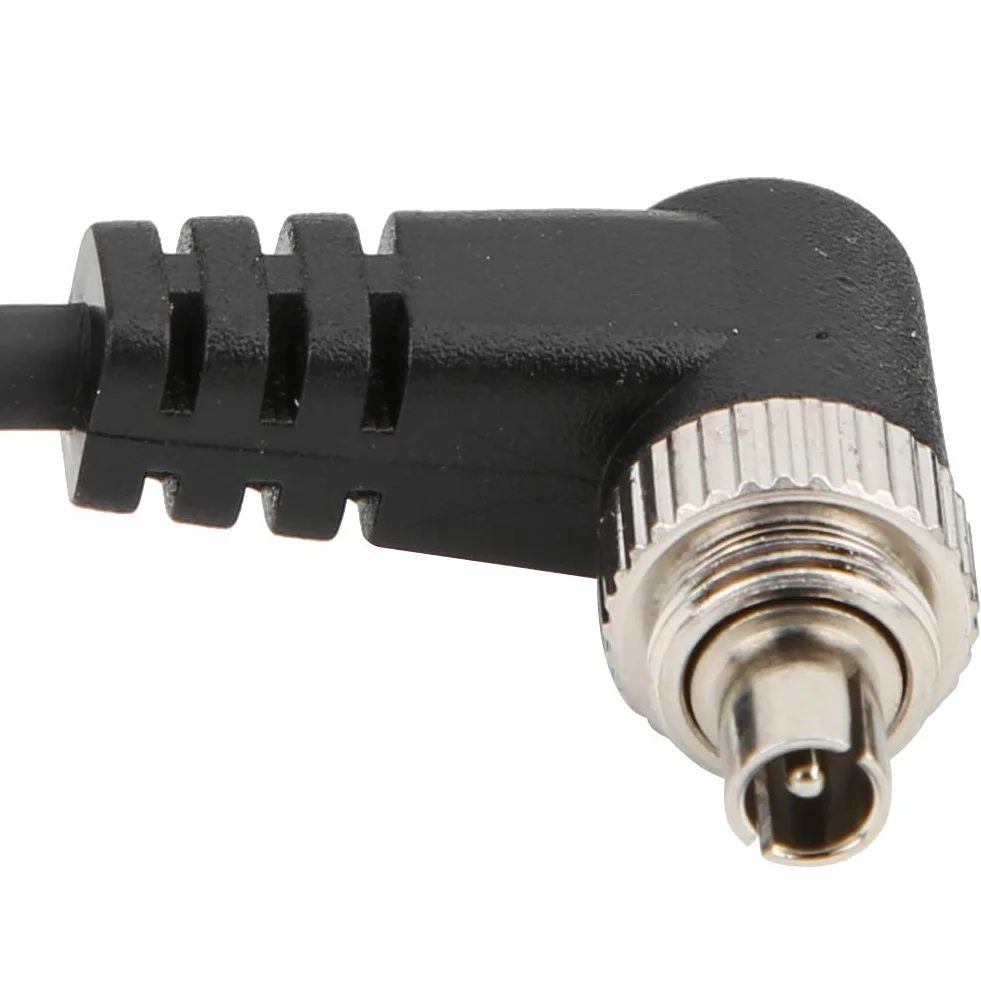 Flash Trigger Kabel PC, 100 cm męski na męski kabel synchronizacyjny z PC, błyskowa, kabel połączeniowy, akcesoria fotograficzne z zamkiem śrubowym do do do