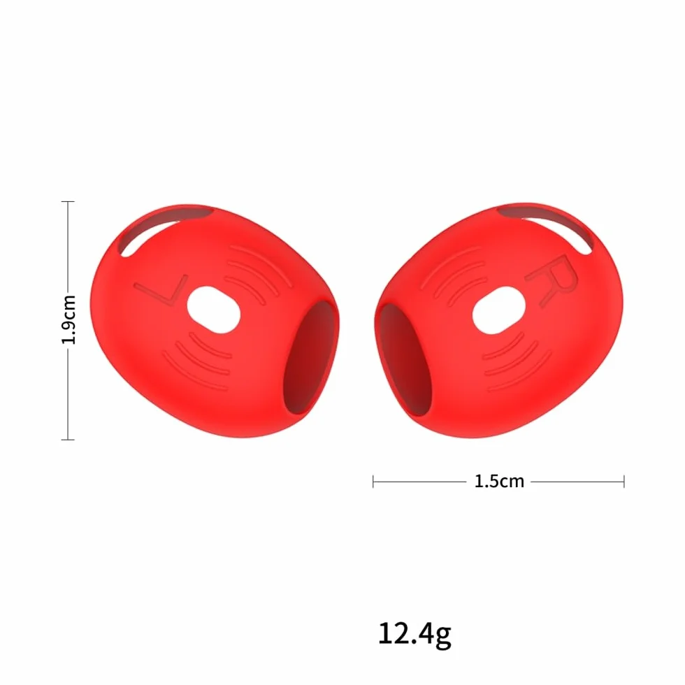 Końcówki douszne do Airpods 4, gumowe, 5 par