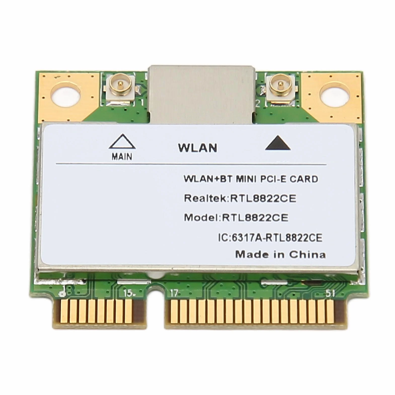 Karta WiFi RTL8822CE Mini PCIe Dwuzakresowa 2.4 GHz 5 GHz 5G Bezprzewodowa Karta Sieci LAN