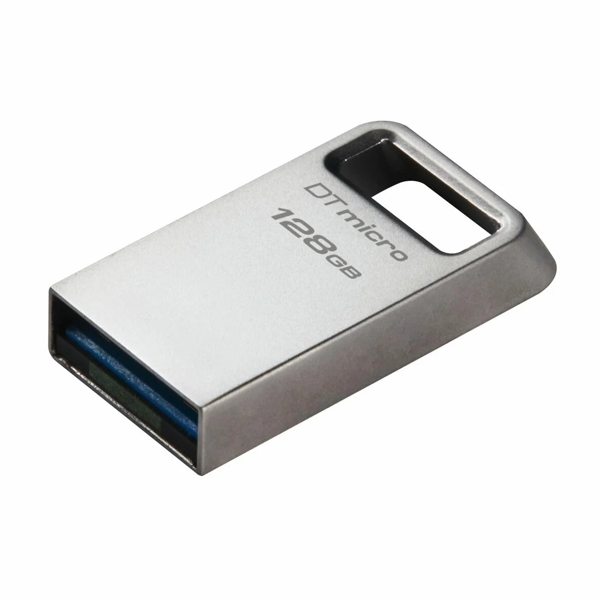 Kingston DataTraveler Micro USB Flash Drive 128 GB 200 MB/s Metal USB 3.2 Gen 1 - DTMC3G2/128GB