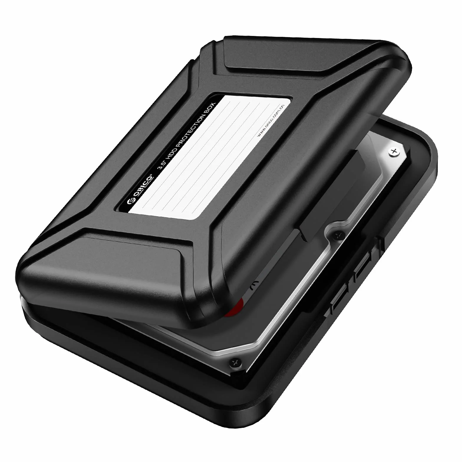 ORICO PHX-35 do 3,5" HDD PATA/SATA etui ochronne na dysk twardy, bardzo grube (szare)