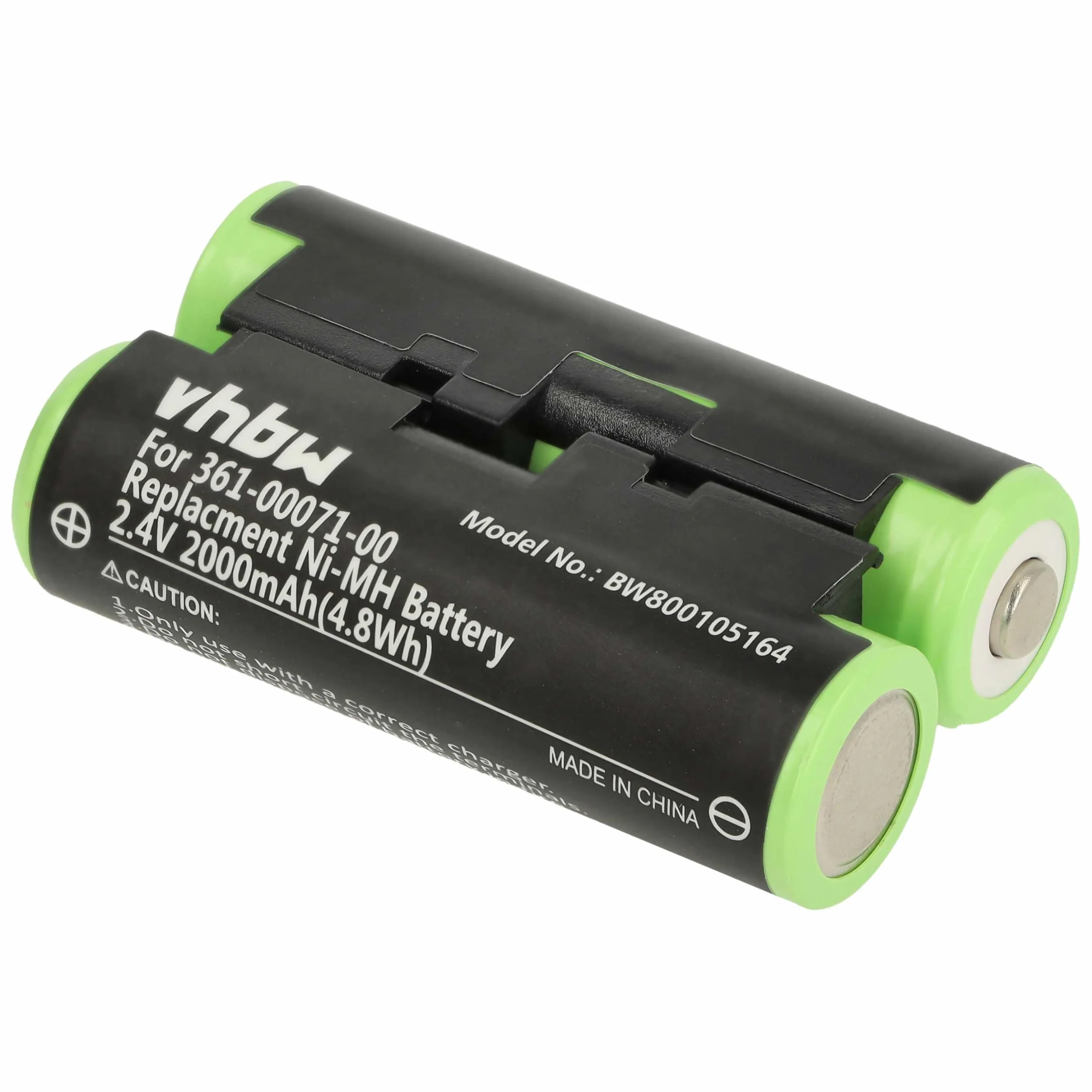 vhbw Akumulator do Garmin Striker 4 Fishfinder, 2000 mAh, 2,4 V, NiMH