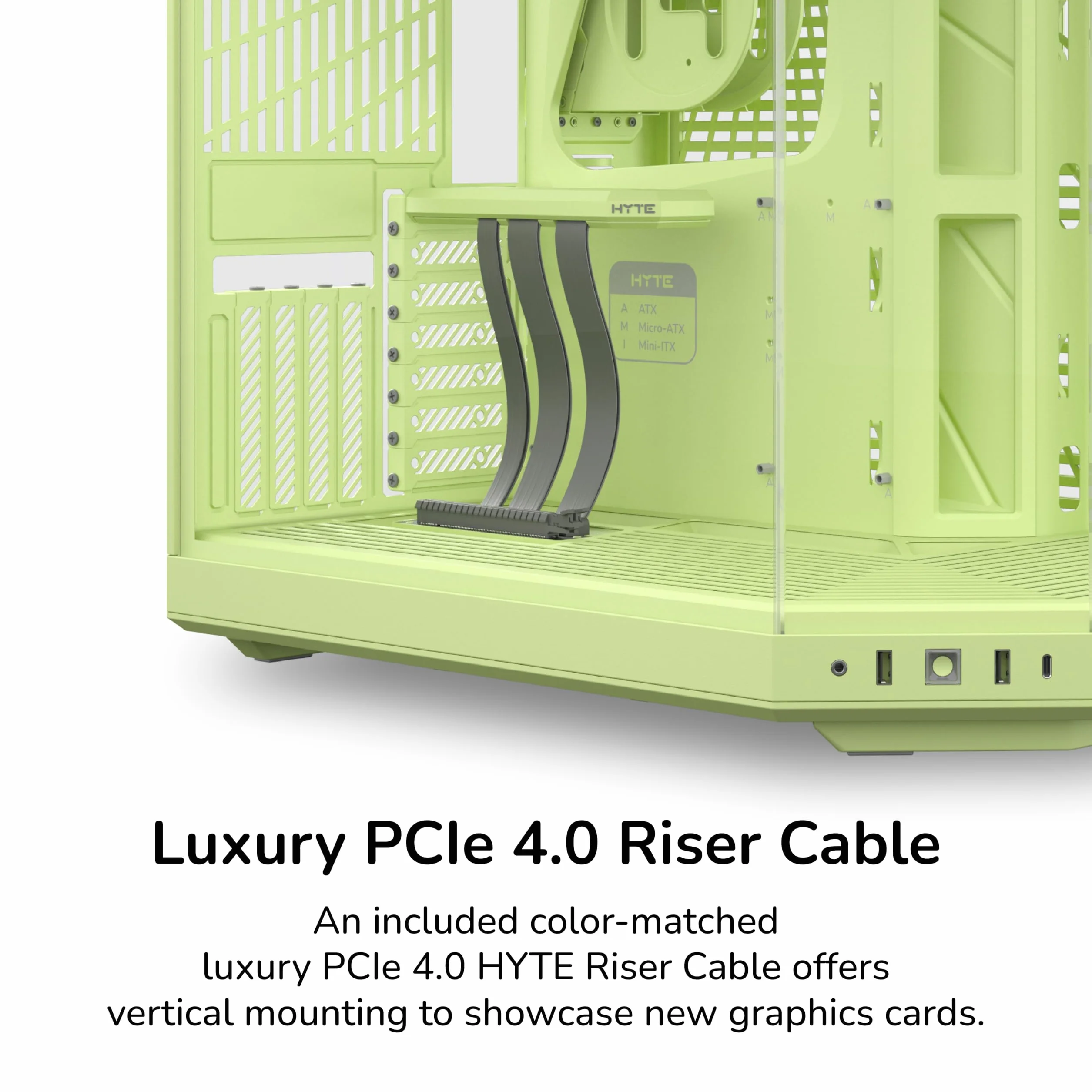 Hyte Y70 Mid-Tower ATX gamingowe etui na komputer stacjonarny - panoramiczne szkło hartowane - podwójna komora - obudowa o wysokim przepływie powietrza - kabel PCIe 4.0 w zestawie - nowa nowoczesna