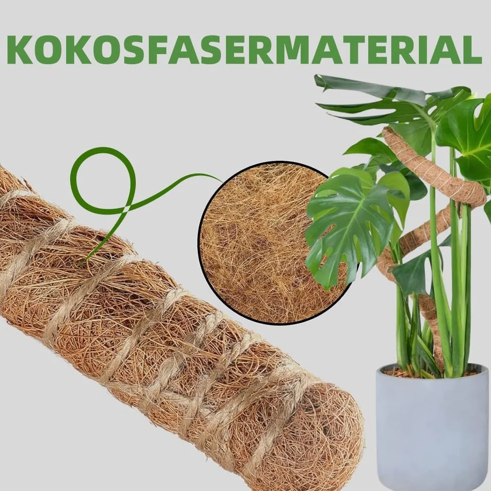 Voarge Podpora dla roślin pnących zestaw 2 sztuk 60 cm elastyczny pręt