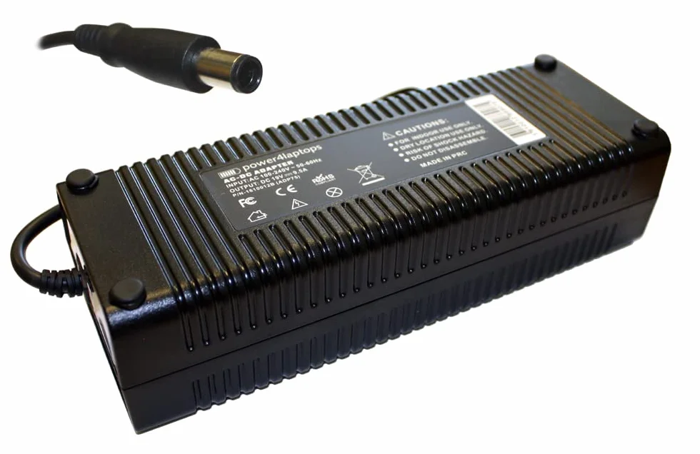 Power4Laptops Zasilacz Sieciowy Ladowarka do Laptopa Zasilanie kompatybilny z HP HDX X18-1007TX