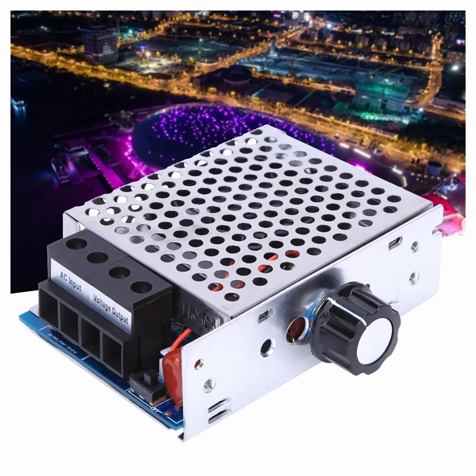 Sterownik LED Regulator napięcia prądu przemiennego Ściemniacz 10000 W Supermocny elektroniczny regulator tyrystorowego
