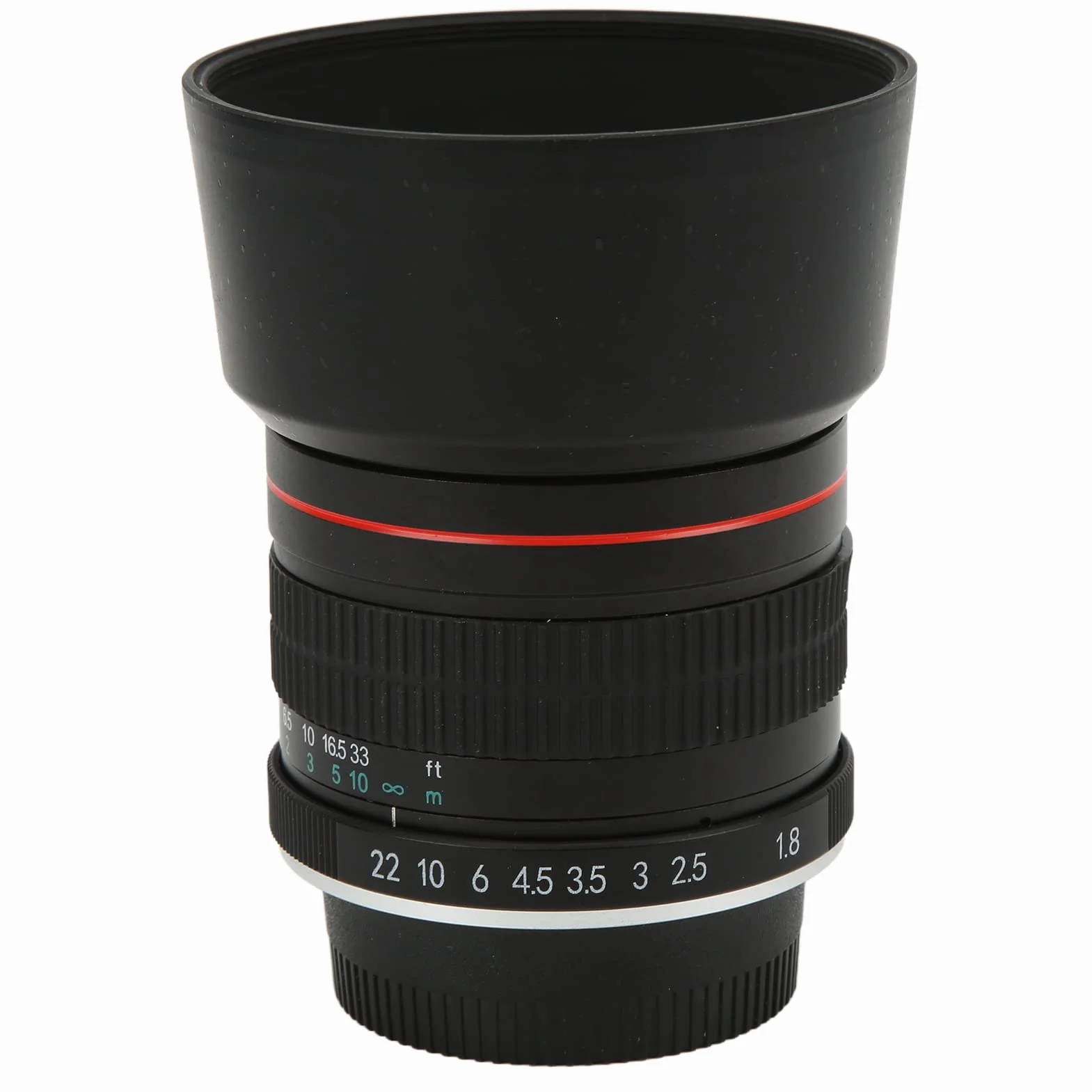 85mm F1.8 z Dużą Przysłoną, Pełnoklatkowy Obiektyw Aparatu z Ręcznym Ustawianiem Ostrości, Mocowanie AI Obiektywu Stałoogniskowego, Kąt Widzenia 28,3°, dla D850, D810, D800, D780, D750,