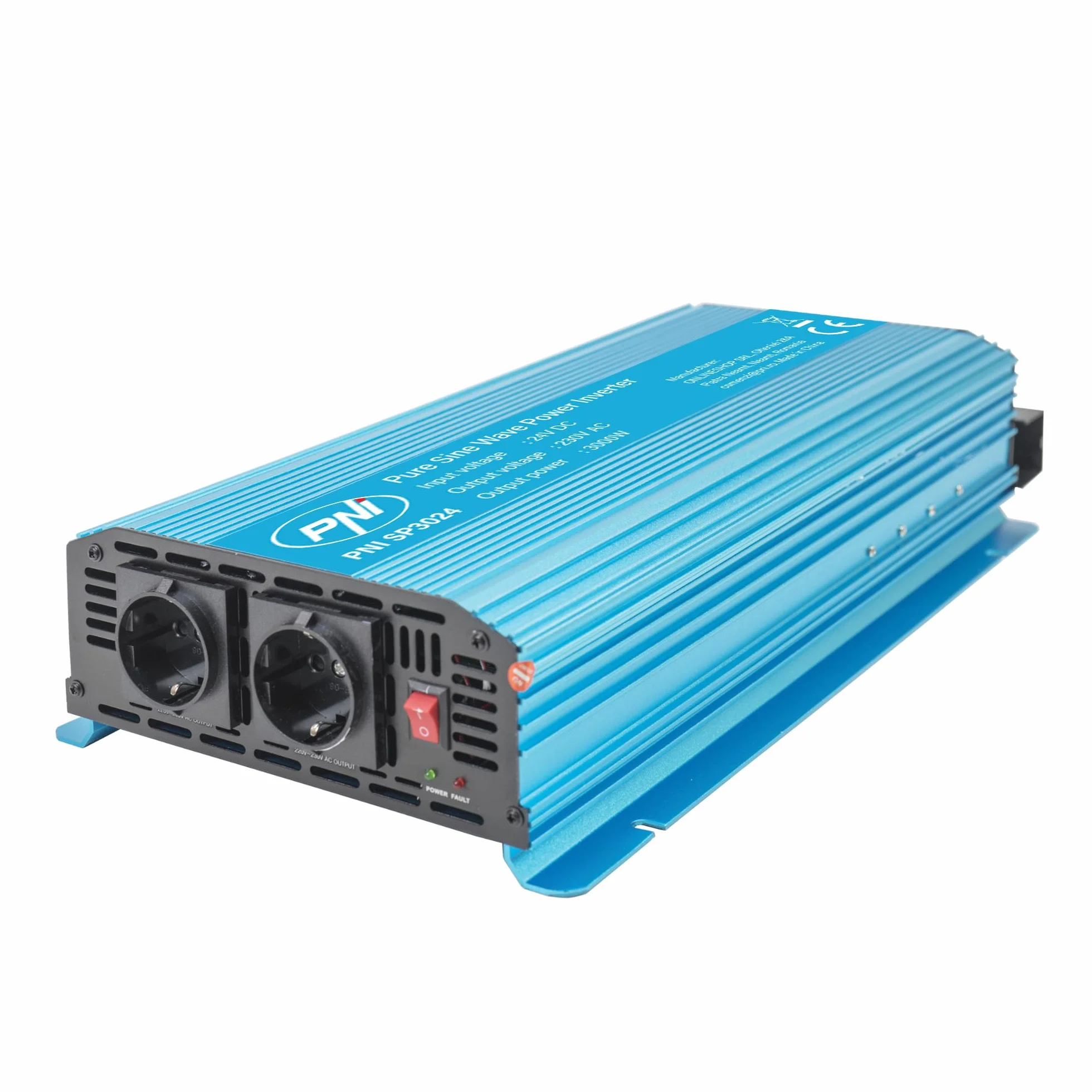 PNI Przetwornica napięcia SP3024 24 V Zasilanie 230 V Wyjście 3000 W Pure Sine Wave