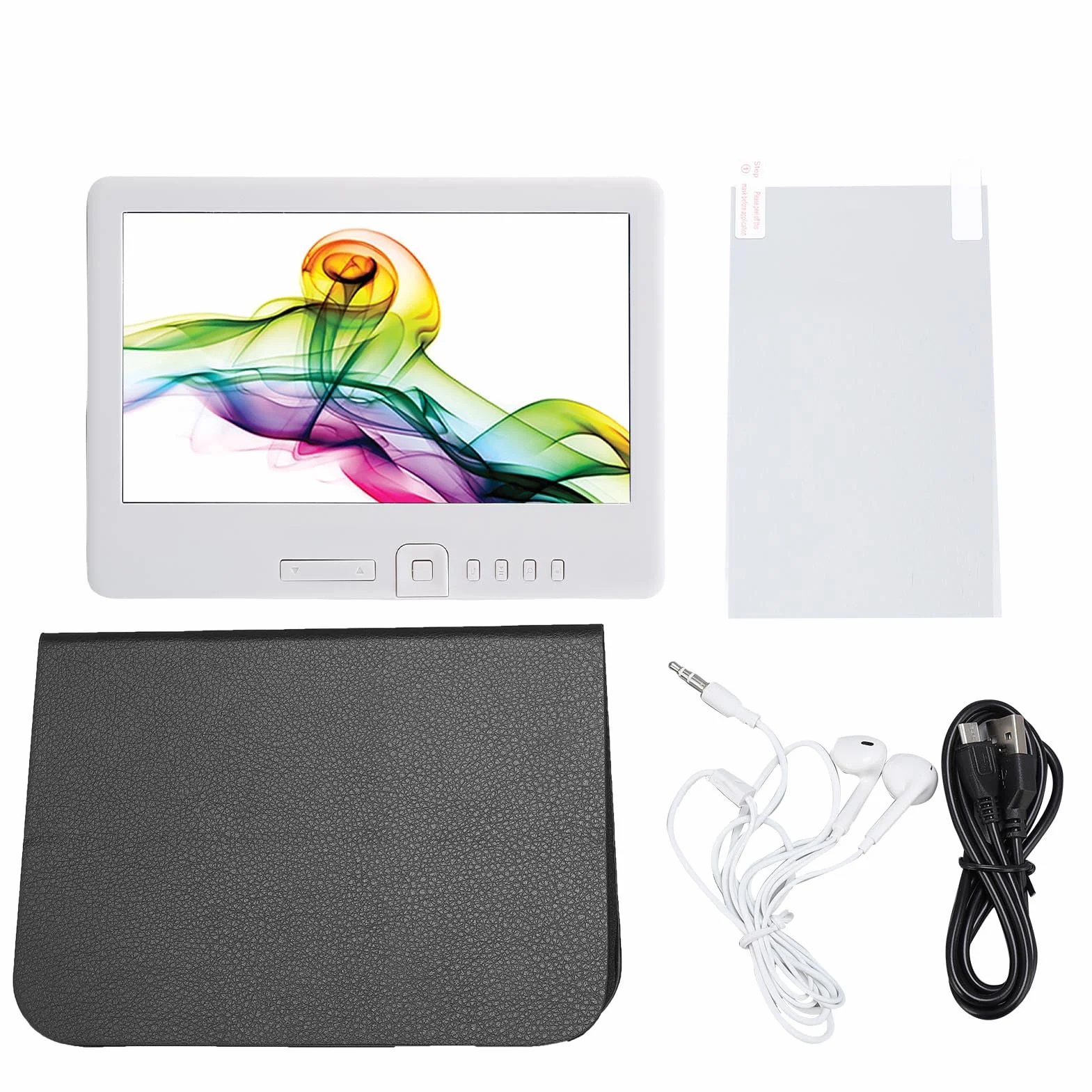 Topiky E Reader 7-calowy, Czytnik E-booków z Dużym Ekranem E-Ink, Inteligentna Notatka Papierowa Biorąc Tablet z ochroną Ekranu i Słuchawki, 16: 9 Ekran E KSIĄŻKI KSIĄŻKI (16G)