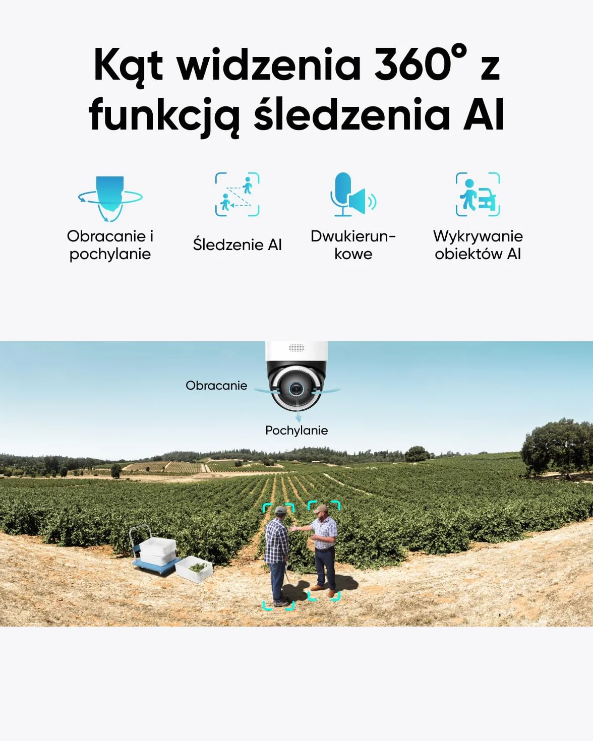 eufy 4G LTE kamera monitoringowa z Wi-Fi, funkcja przechylania 4K UHD, bezprzewodowa, zasilana energią słoneczną z panelem słonecznym, śledzenie osób/pojazdów na bazie sztucznej inteligencji,