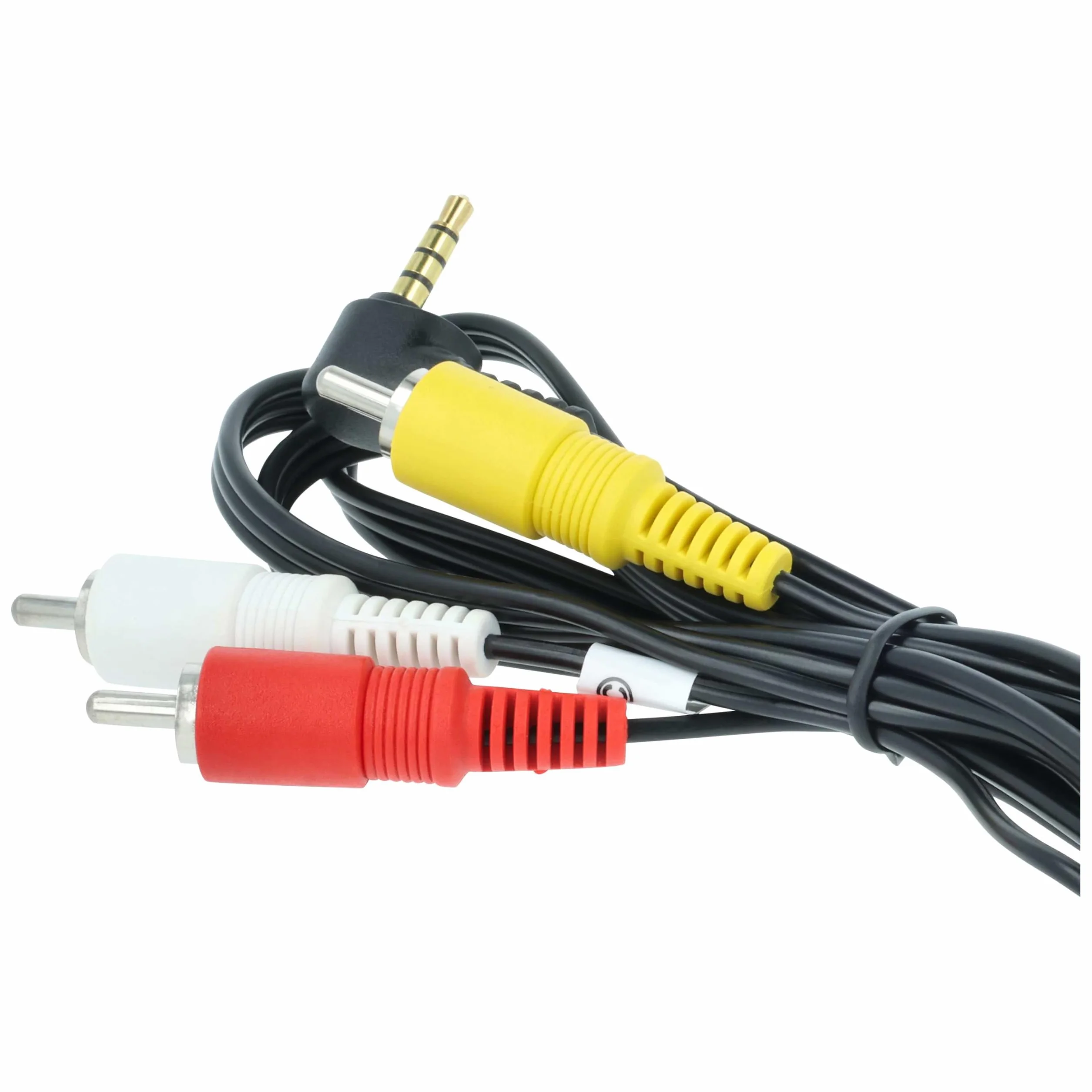 vhbw Audio Video AV kabel kompozytowy pasujący do Sony DCR-TRV12E, DCR-TRV14, DCR-TRV140, DCR-TRV140E, DCR-TRV145 kamery, aparat cyfrowy
