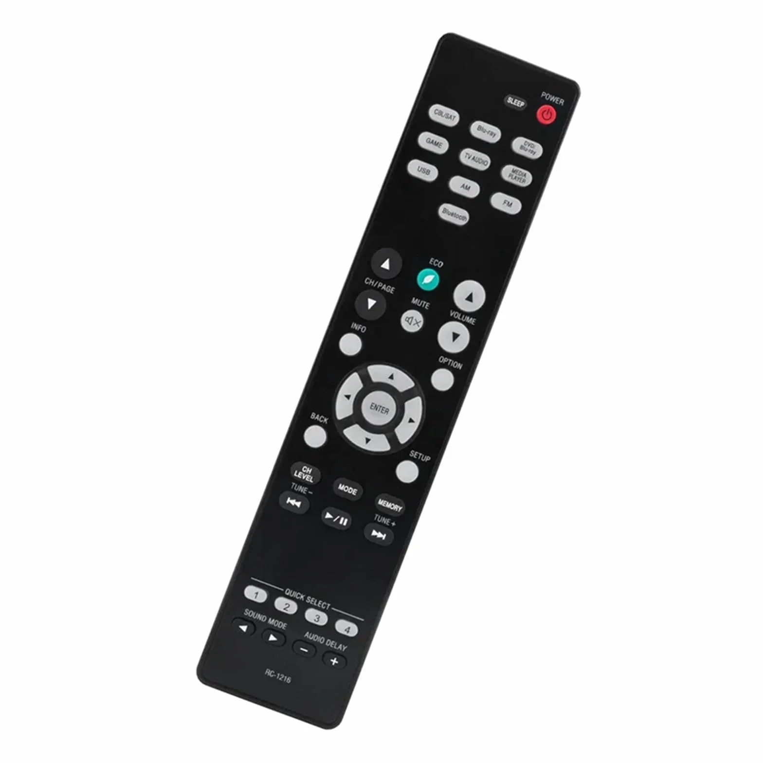 4 szt. RC-1216 zamiennik pilota do amplitunera AV Surround AVR-S530BT AVRS530BT AVR-S540BT AVRS540BT AVR-X550BT