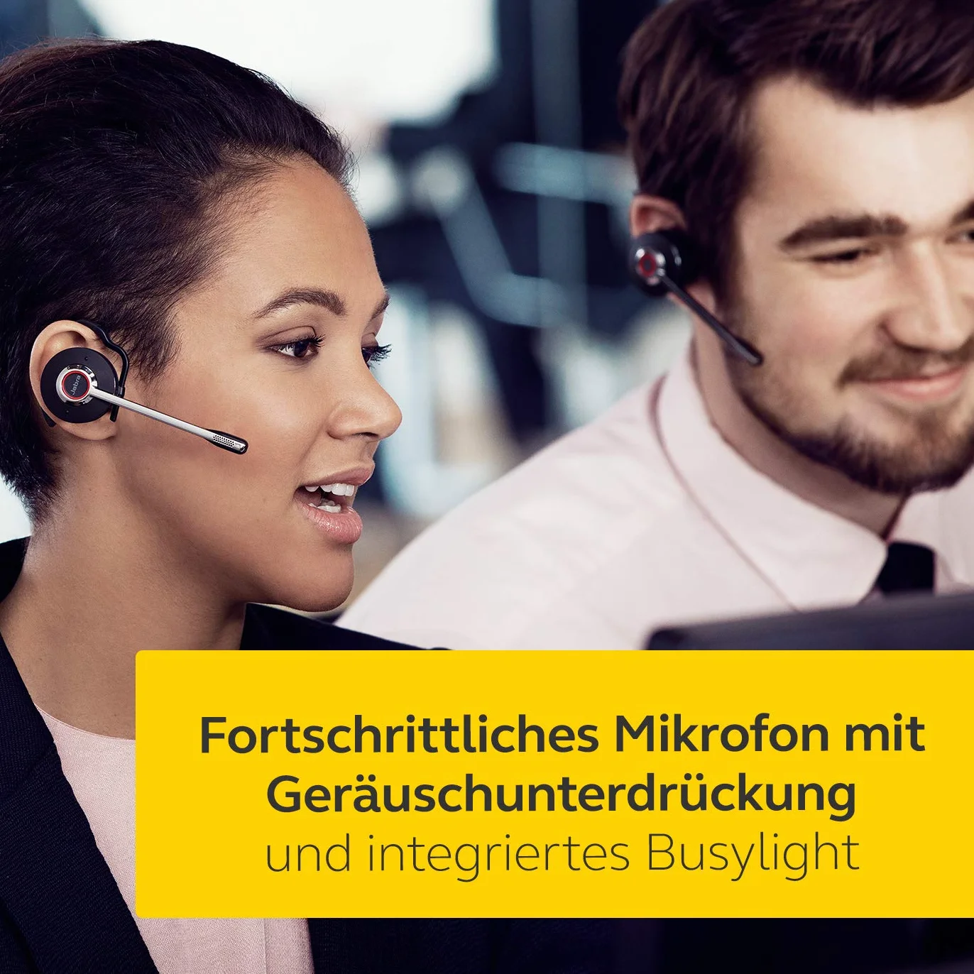 Jabra Engage 75 On-Ear Dect Convertible Headset - certyfikowane przez Skype for Business bezprzewodowe słuchawki z redukcją szumów do telefonów stołowych i Softphones - czarne