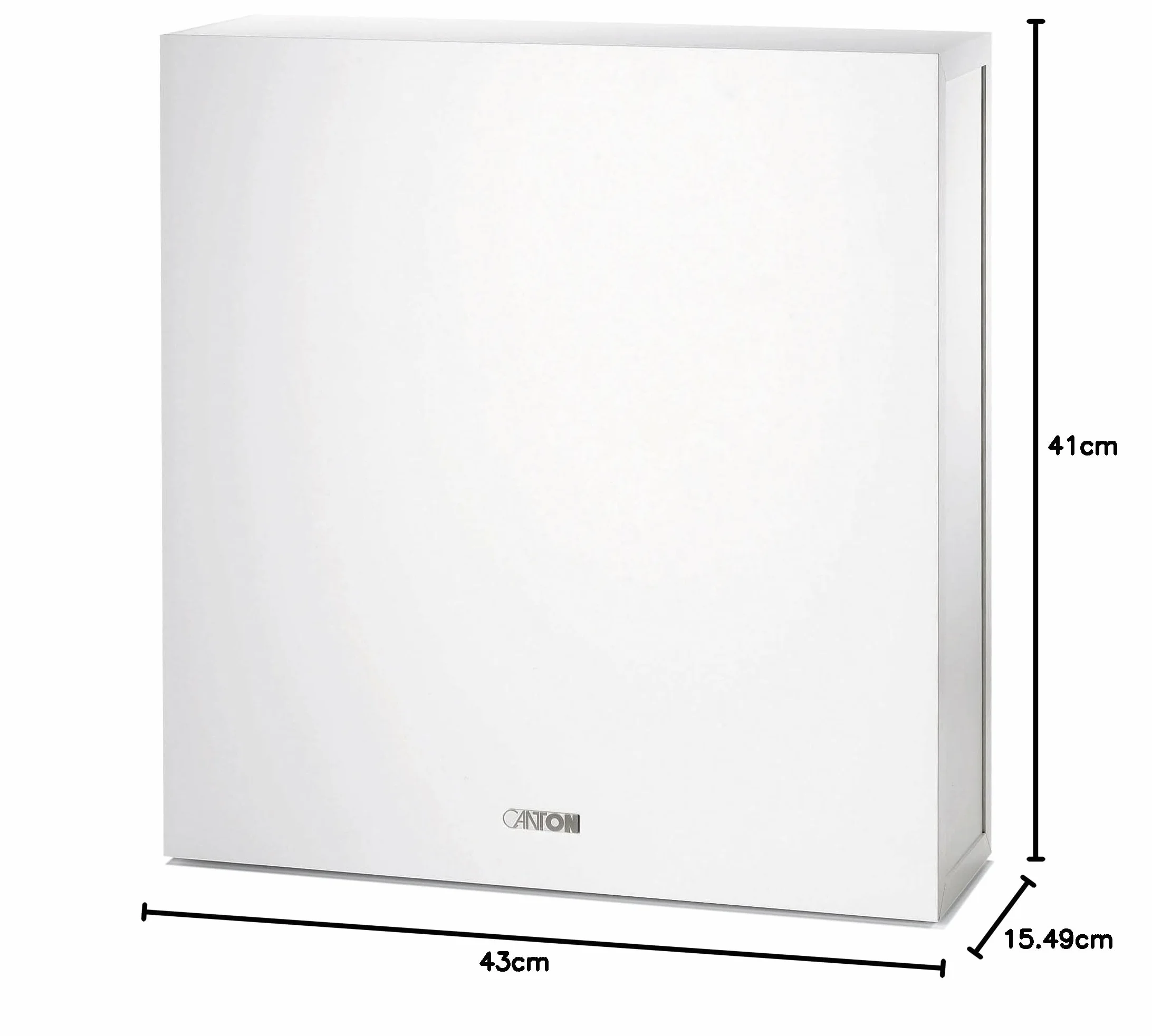 Canton ASF 75 SC Subwoofer, Biały, 60/120 W