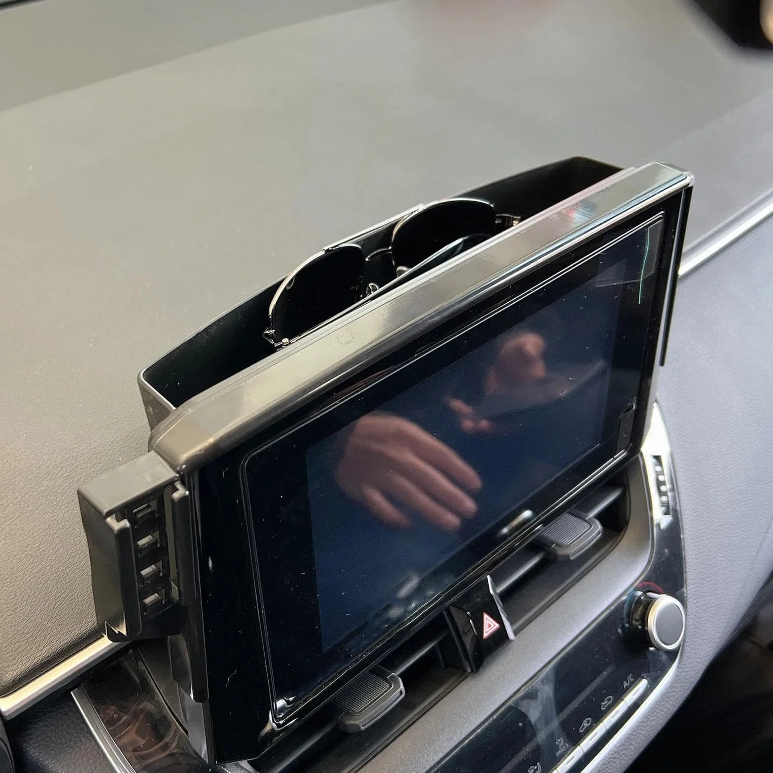 Uchwyt Samochodowy na Telefon dla Toyota Corolla E210 2019-2022, uchwyt na telefon komórkowy dla samochodu, ekran, stała podstawa, stojak na nawigację GPS (podstawa i uchwyt 9)