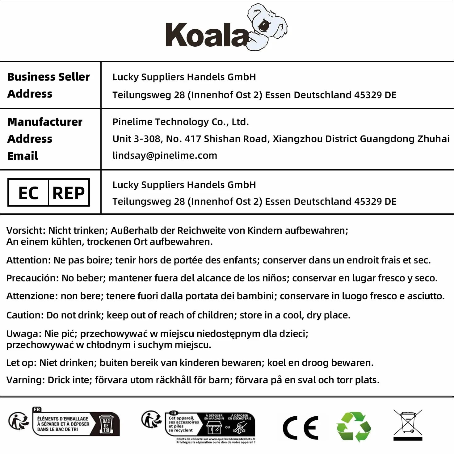 Koala kompatybilny toner zamiennik do Brother TN2410