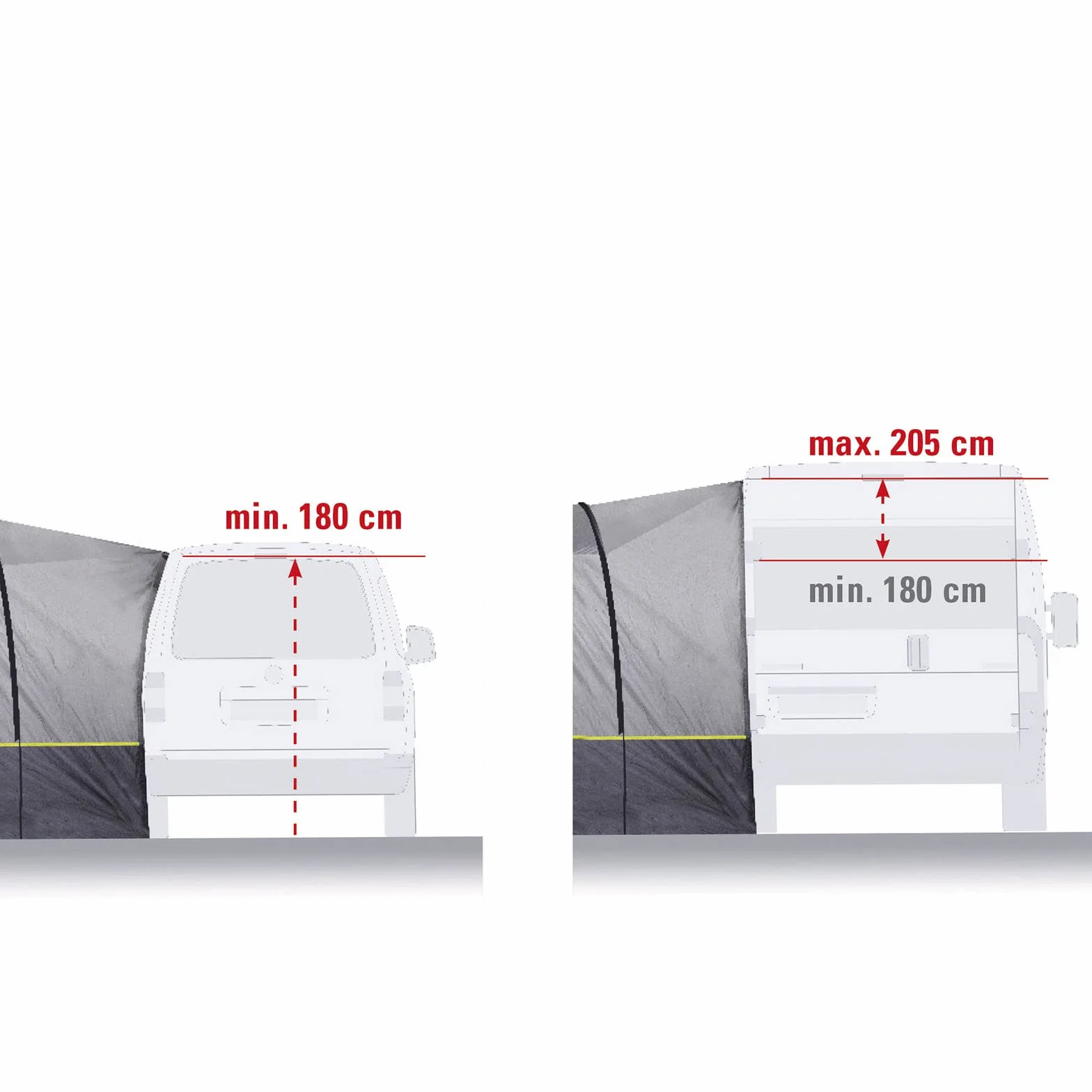 HIGH PEAK Busvorzelt Trento 2.0 | 14180