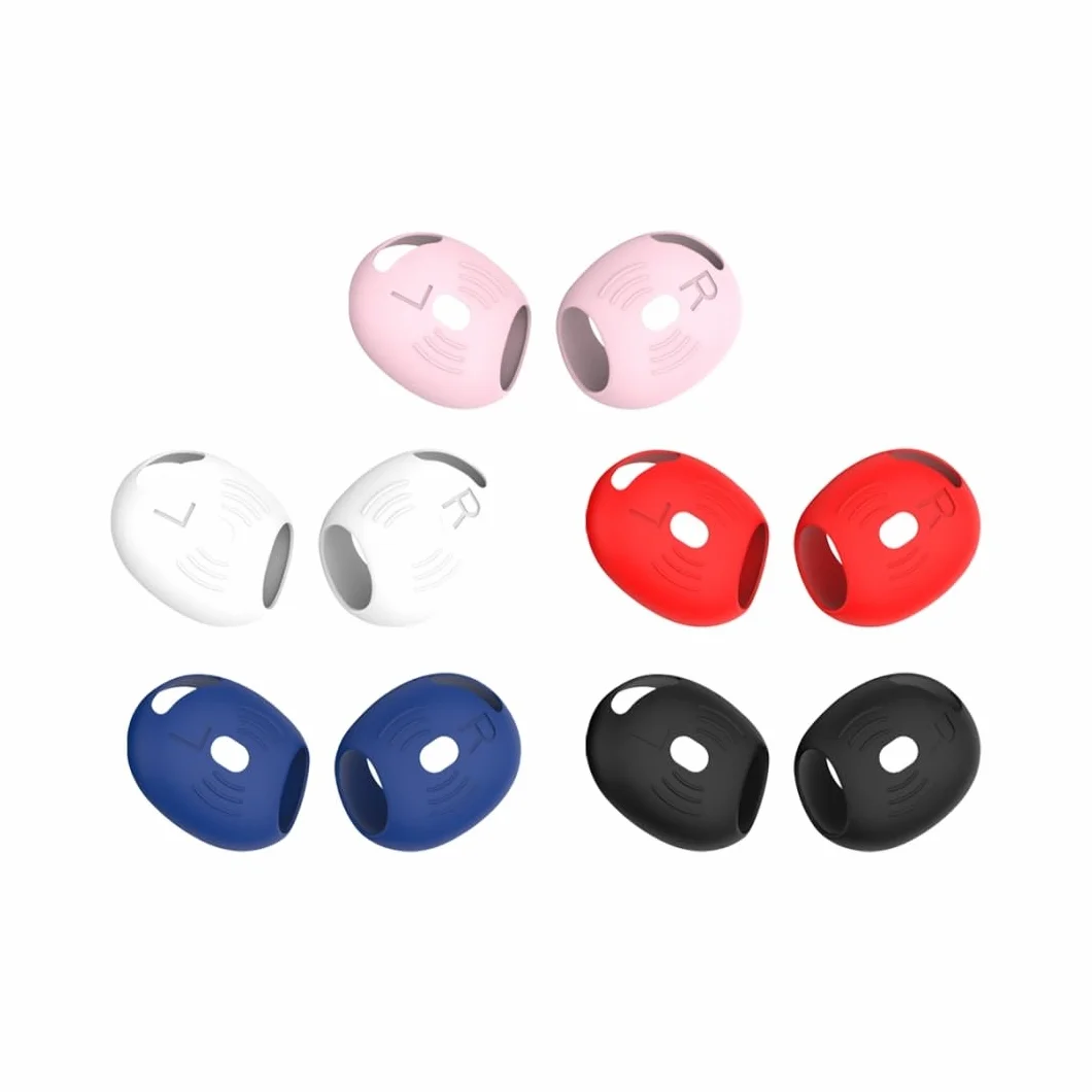 Końcówki douszne do Airpods 4, gumowe, 5 par