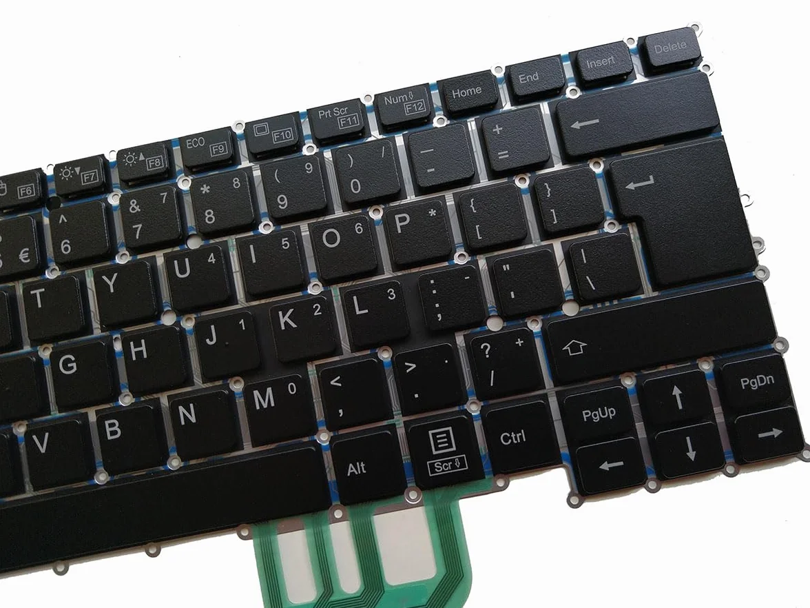 Układ US-UI klawiatura do laptopa Fujitsu U9310 U9310X U9311 U9311A U9311X U937 U938 U939 U939X 5U13A2 9U13A1 9U13A2 9X13A2 układ UI (Duże wejście)