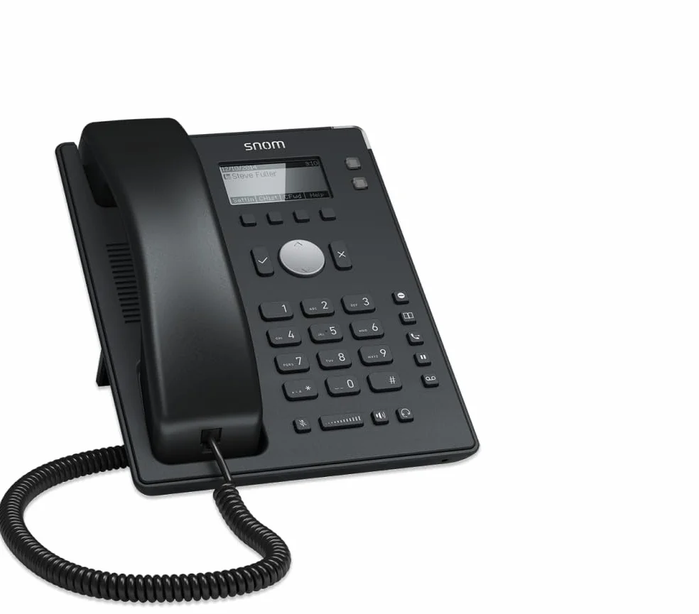 Snom D120 VoIP/SIP telefon biurkowy - czarny