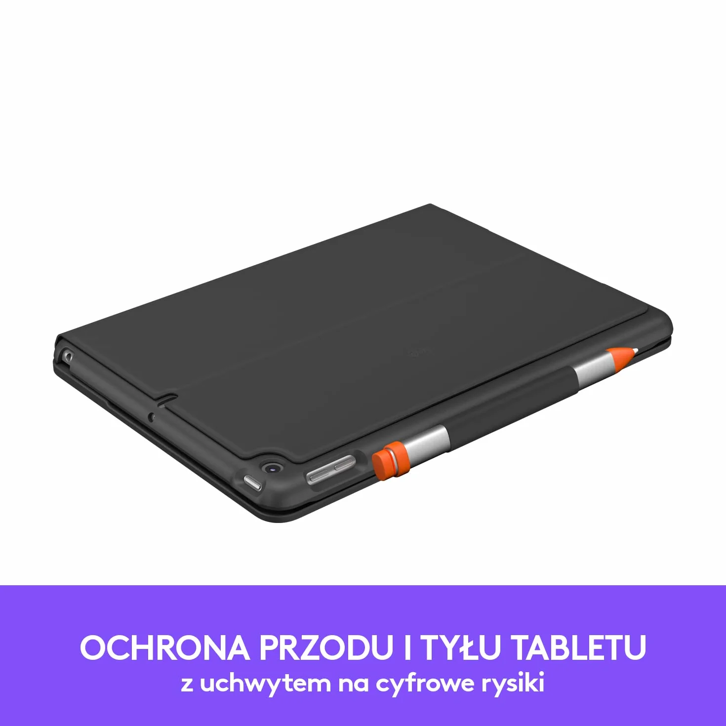 Logitech Slim Folio for iPad - UK QWERTY