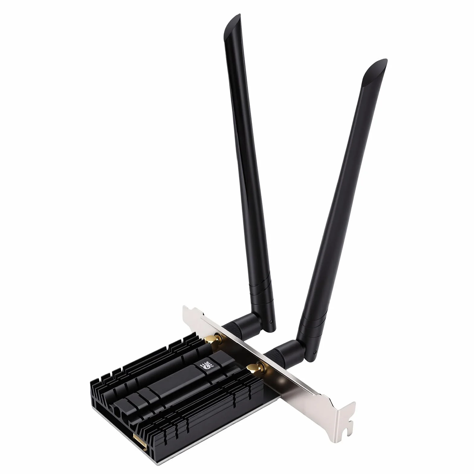 Bewinner Karta WiFi 7 PCIe, Trójzakresowy BE200 NGW 8774Mbps, Bluetooth 5.4 | Trójzakresowy 8774 Mb/s, 6 GHz 5 GHz 2,4 GHz, Bluetooth 5.4, dwie anteny, adapter PCIe do komputerów stacjonarnych, system
