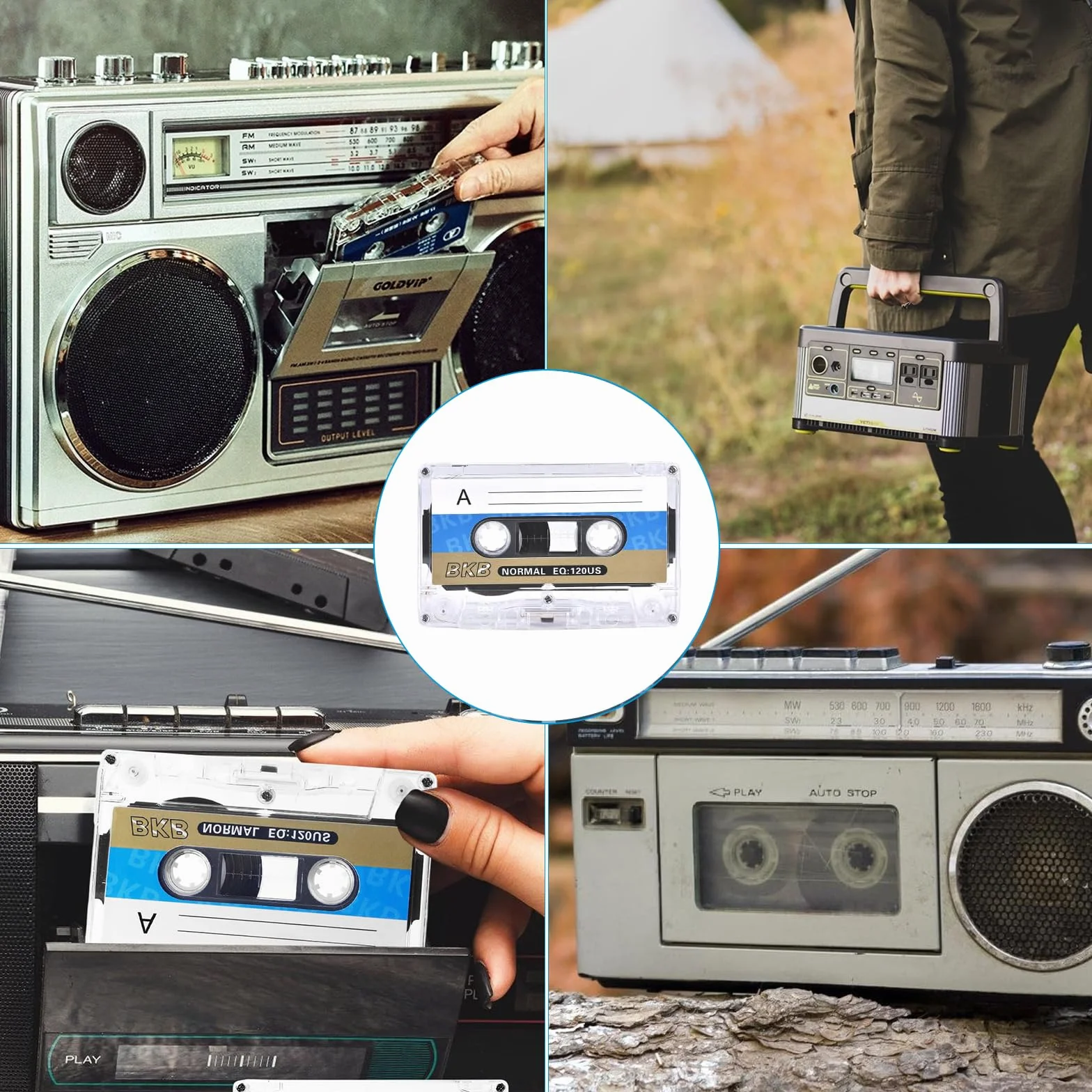 10 sztuk pustych kaset audio, o niskim poziomie szumów, puste kasety 90 min, kasety audio do wykładów, seminariów i codziennych nagrań