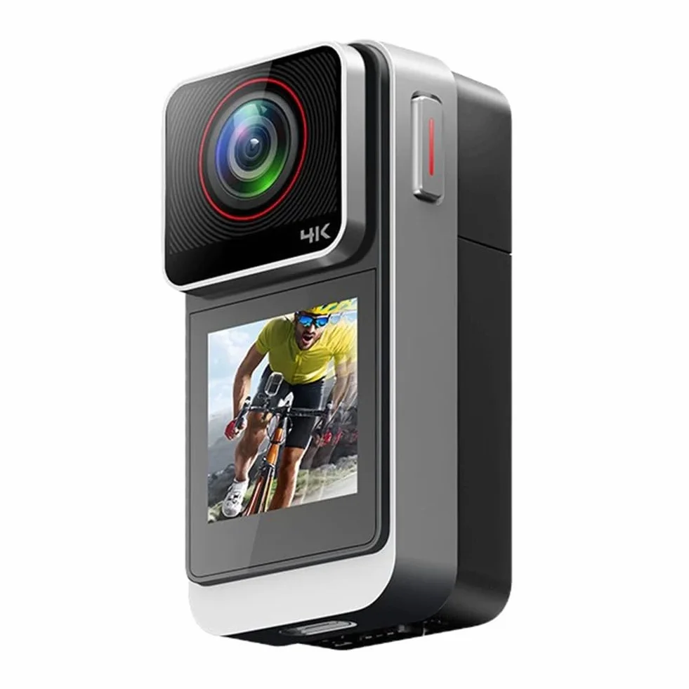 Kamera sportowa 4K 4K kamera sportowa kamera kciuka z wodoodporną obudową stabilizacja WiFi magnetyczna kamera motocyklowa na