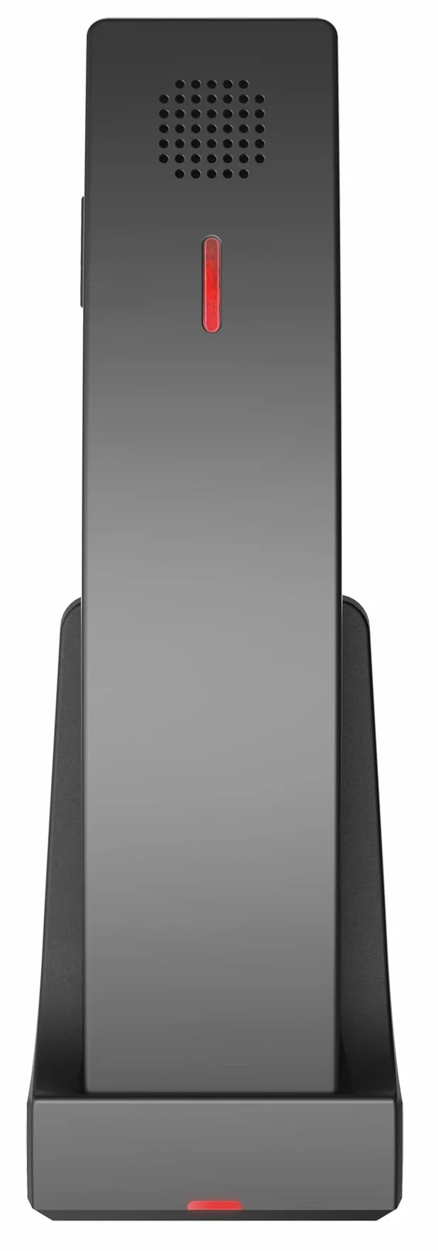 Snom HD1 Dodatkowa słuchawka DECT do bezprzewodowego telefonu stacjonarnego HD101 - przewodowy telefon hotelowy z obudową antybakteryjną, duży wskaźnik LED i podświetlane klawisze