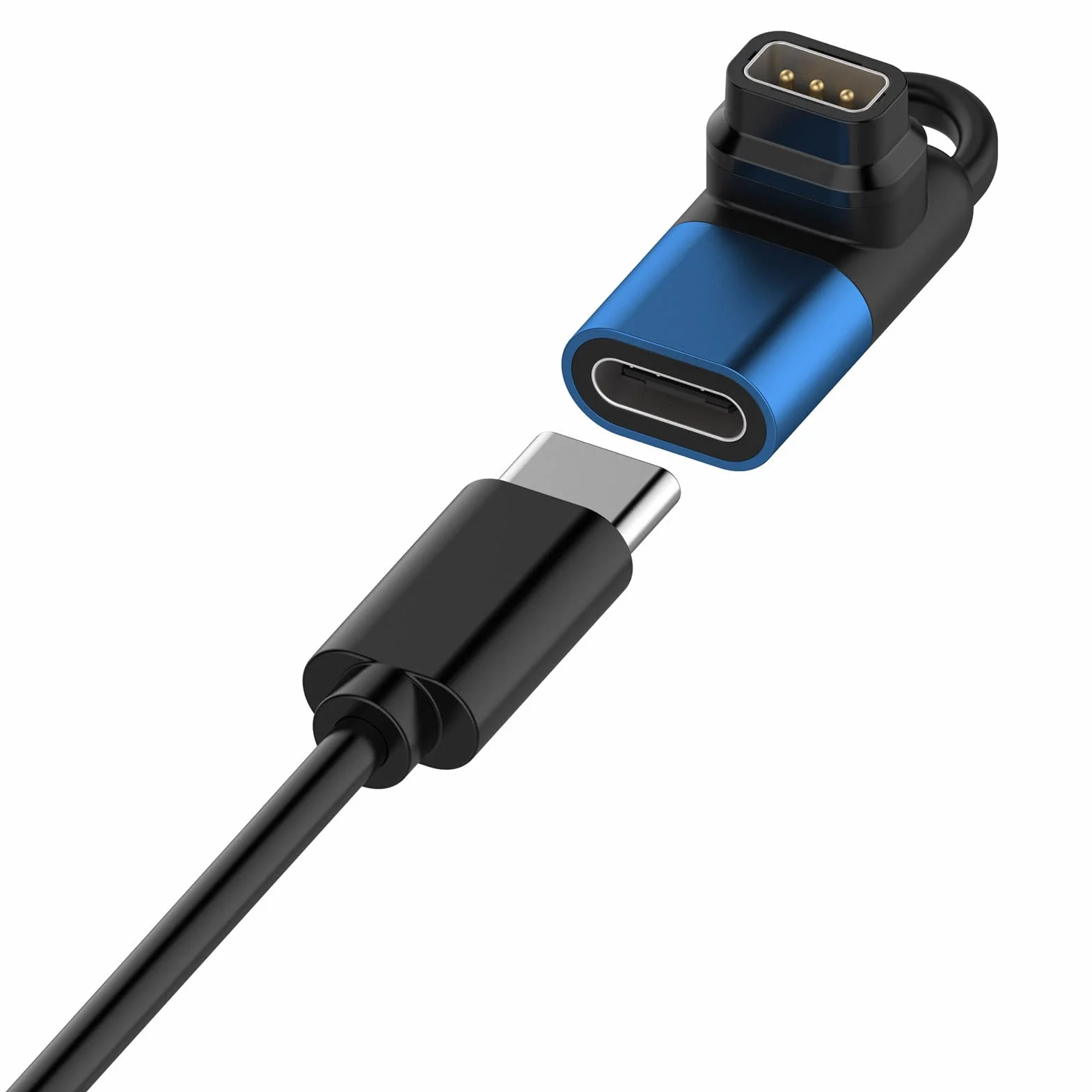 Kabel ładujący USB-C do Coros Pace 2, Apex, Apex Pro, Vertix, Vertix 2 Czarny