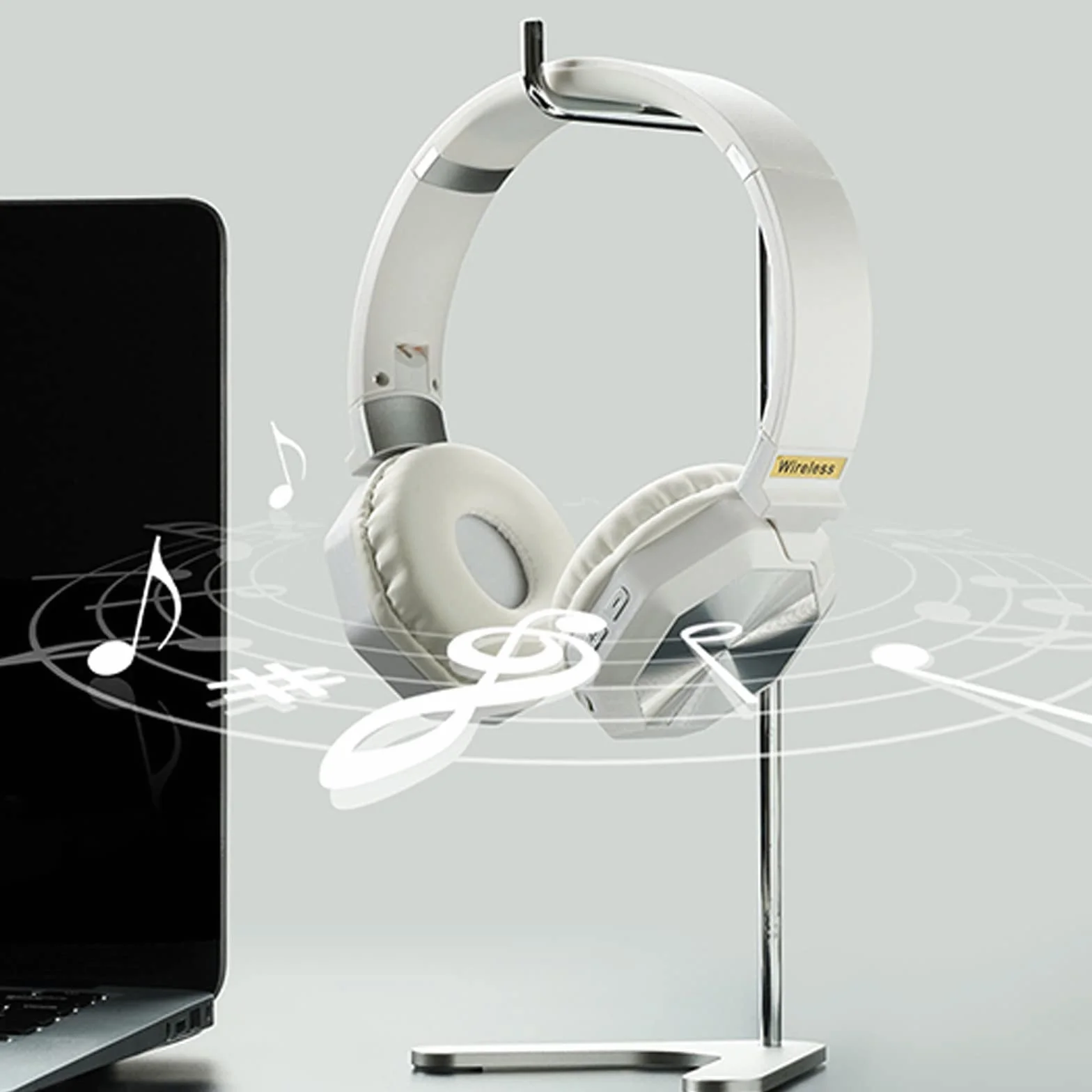 Słuchawki stereofoniczne nauszne, bezprzewodowe zestawy słuchawkowe Bluetooth, składane zestawy słuchawkowe bezprzewodowe i przewodowe z miękkimi nausznikami z białkami pamięci, do telefonów komórkowy