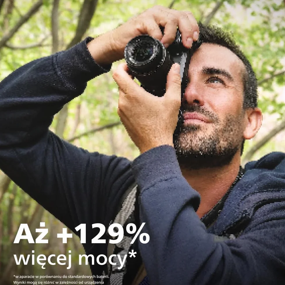 Philips Ultra baterie alkaliczne AAA – niezawodne do pilotów, zabawek i małych gadżetów, 40 sztuk