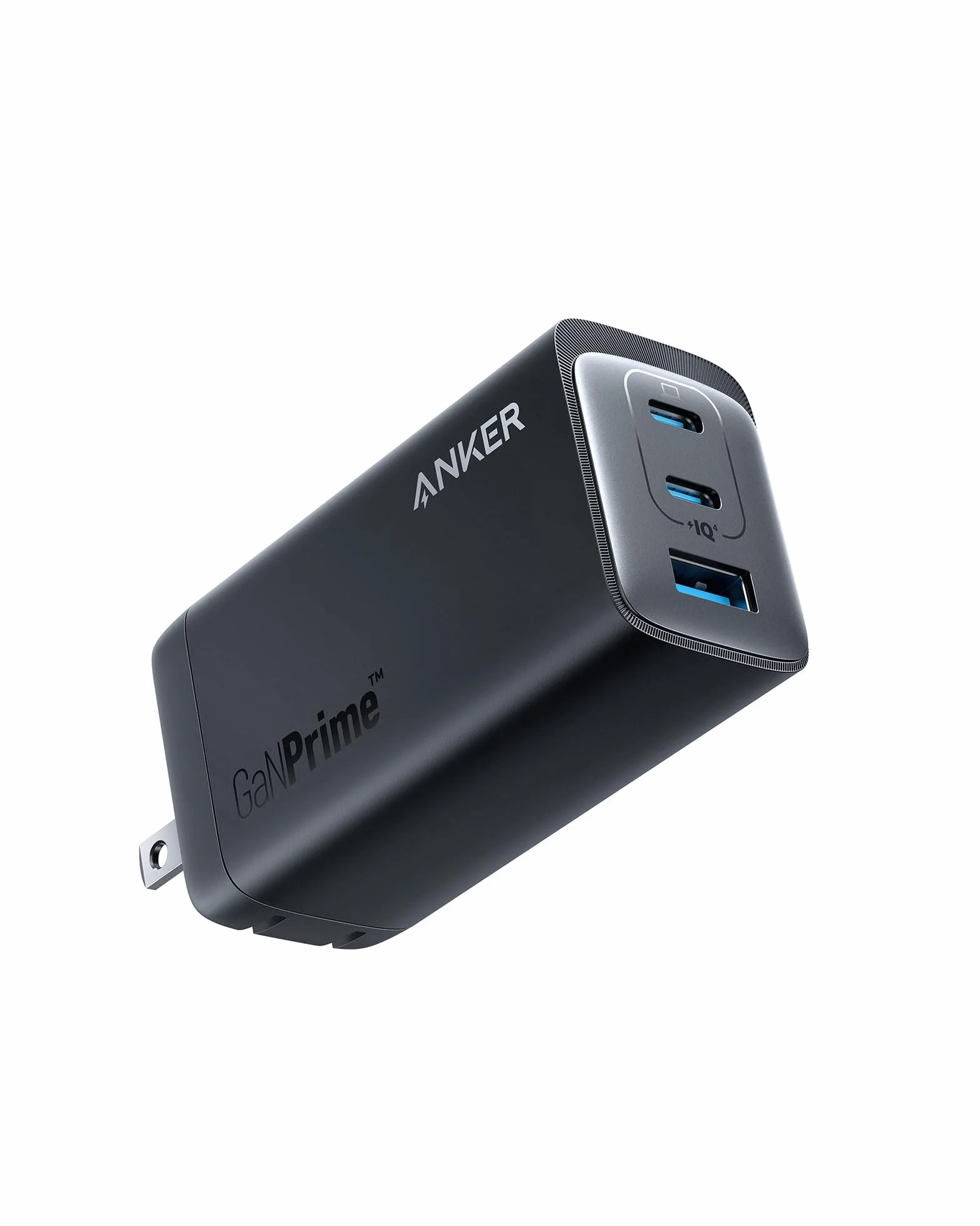 Anker Ładowarka USB C, 737 Charger GaNPrime 120 W, PPS 3-portowa szybka, kompaktowa, zasilacz do MacBook Pro/Air, iPad Pro, Galaxy S22/S21, Dell XPS 13, Note 20/10+, iPhone 15/Pro, Pixel i wielu