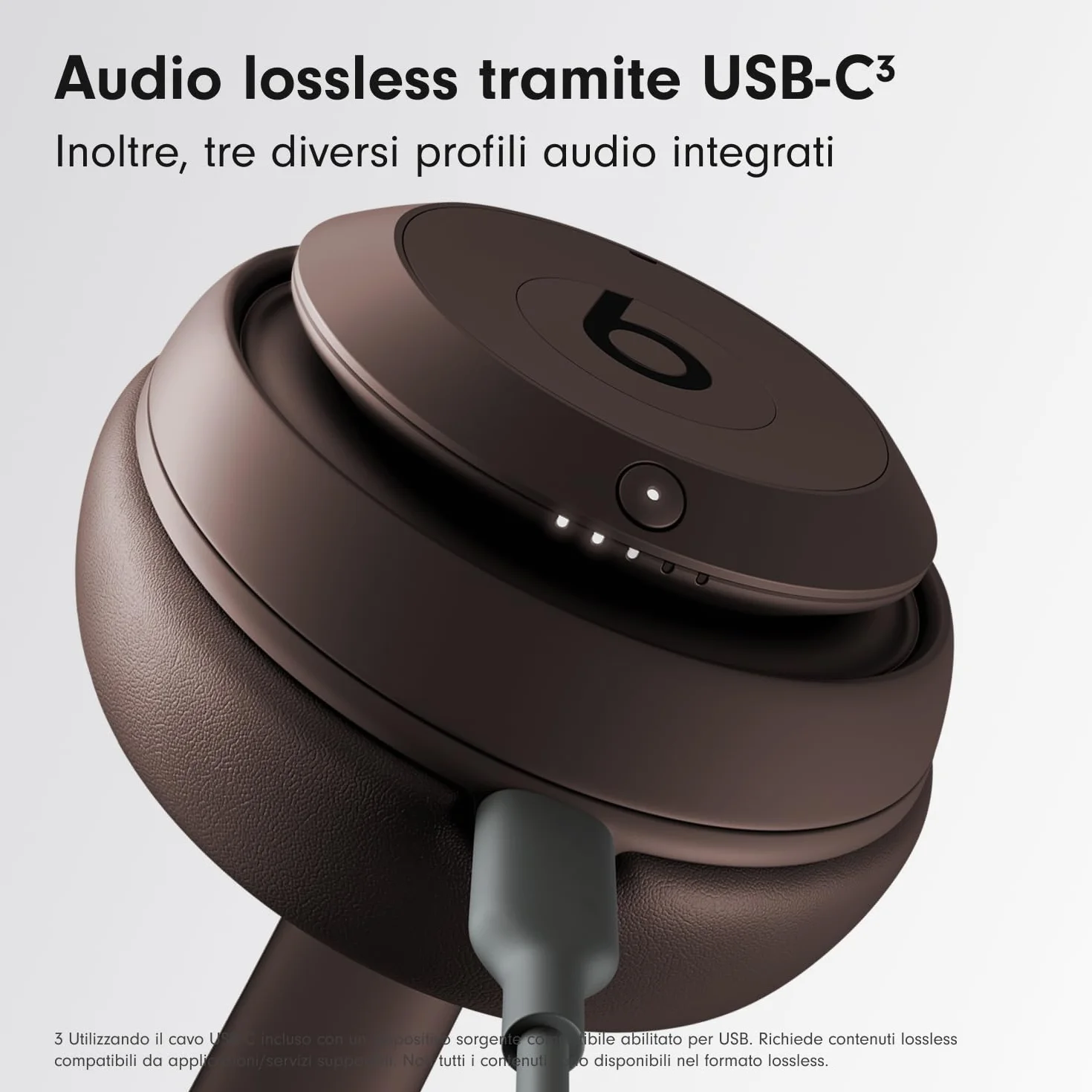 Beats Studio Pro - Bezprzewodowe słuchawki z Bluetooth i redukcją szumów - niestandardowy dźwięk przestrzenny, dźwięk USB-C w formacie Lossless, kompatybilność z Apple i Androidem - Mocha