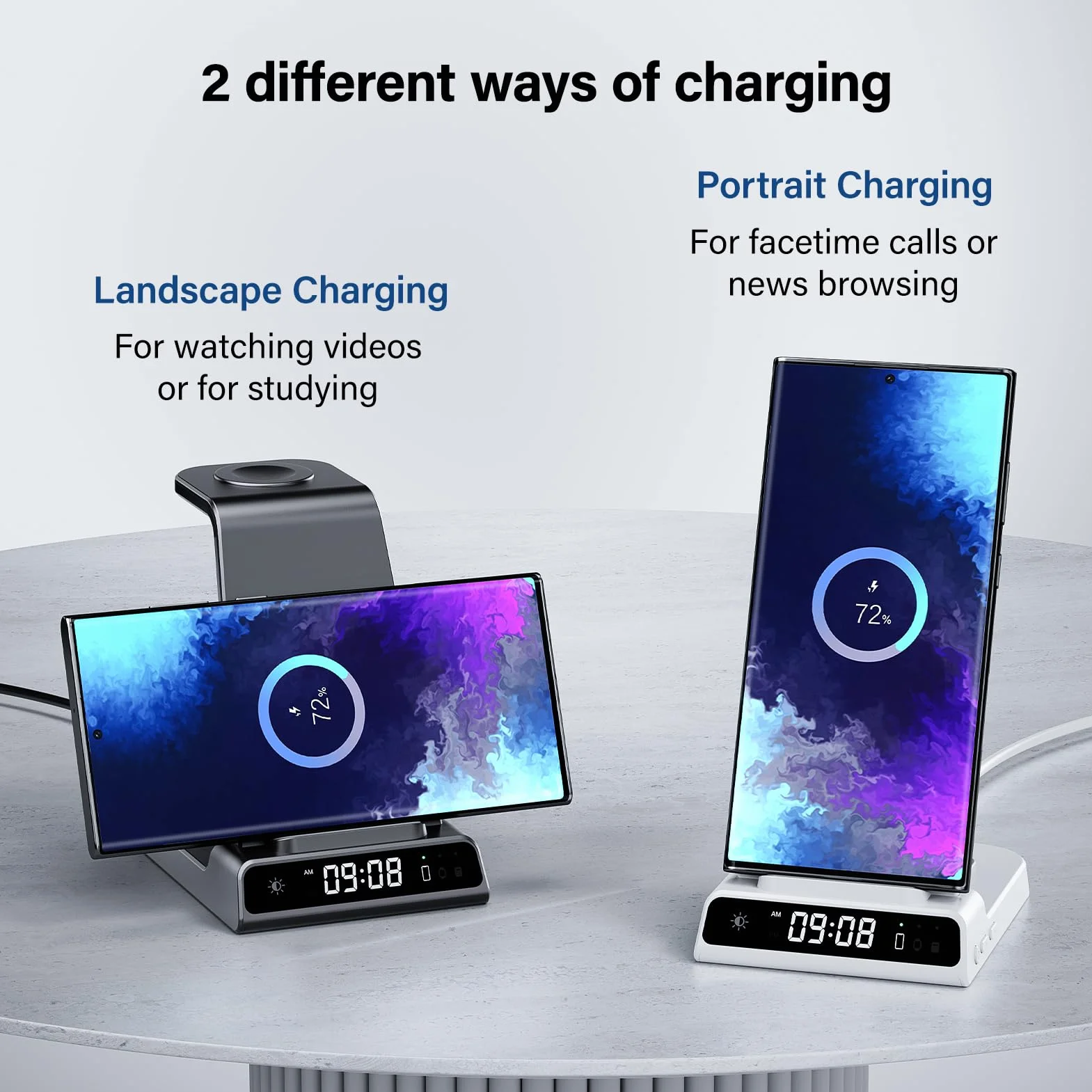 Bezprzewodowa ładowarka do Samsung S26 Ultra, Bezprzewodowa Stacja ładująca 3 w 1 do Samsung Galaxy S26+/S25/S24/S23/Z Flip 7/Z Fold 6/Note 20, for Galaxy Watch 8/Ultra/7/6/5/4, Galaxy Buds 3/3 Pro