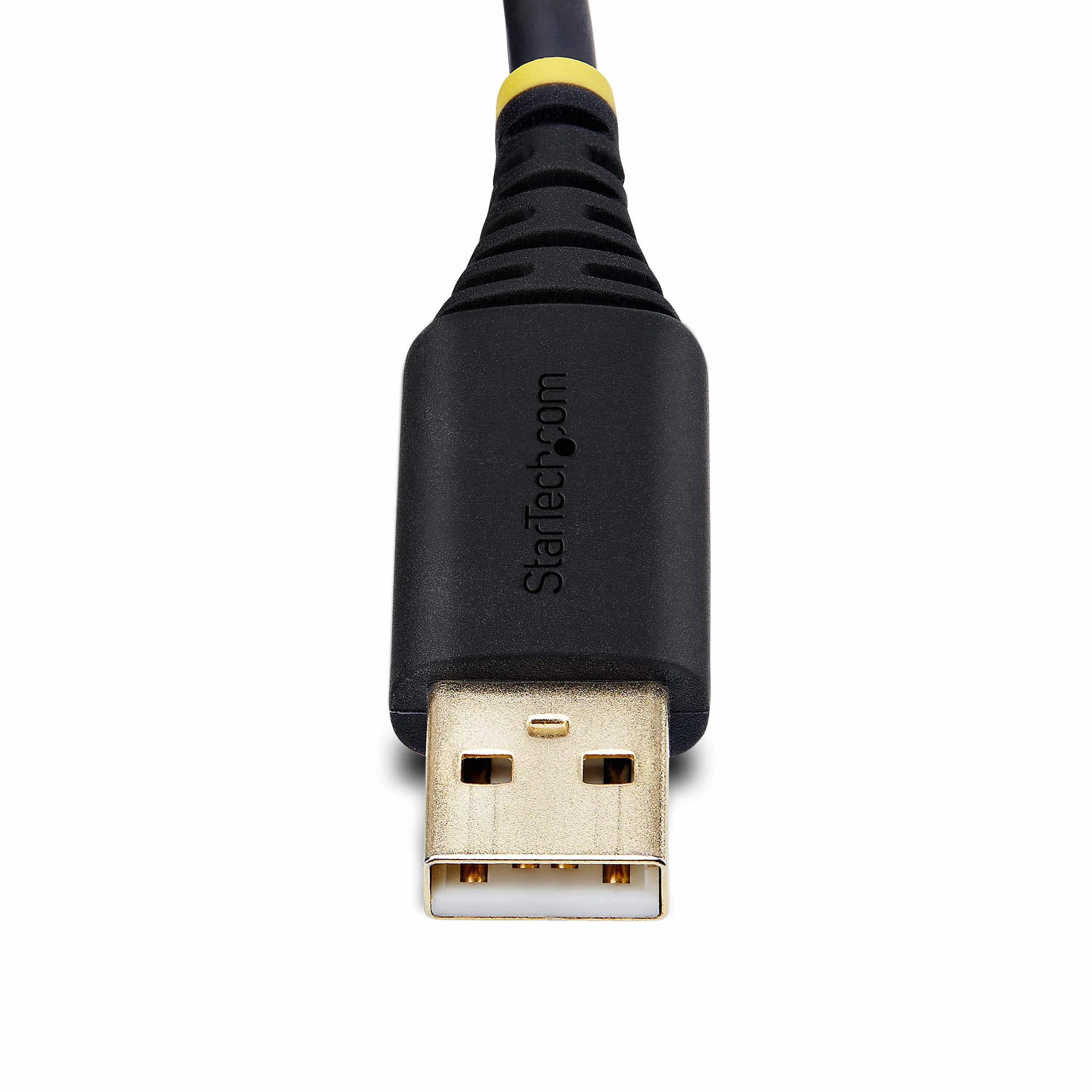 StarTech.com 2 m kabel adaptera szeregowego modemu USB na zerowy, przechowywanie COM, FTDI, USB-A do RS232, wymienne śruby/nakrętki DB9
