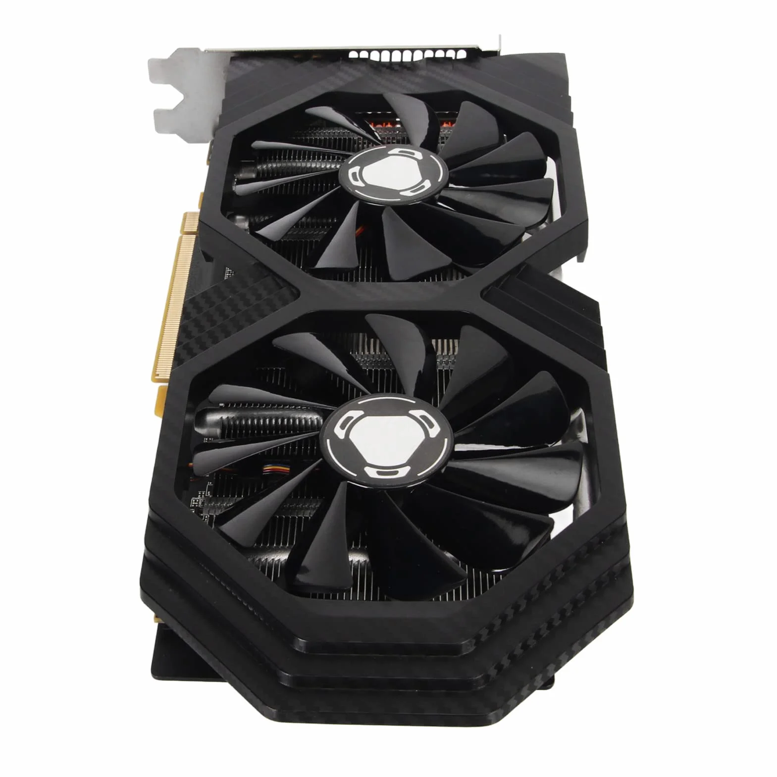 Karta Graficzna do Gier RX590, 8GB GDDR5 256bit Karta Graficzna do Komputera Stacjonarnego, Karta Graficzna do Szybkiego Rozpraszania Ciepła na Komputer Stacjonarny