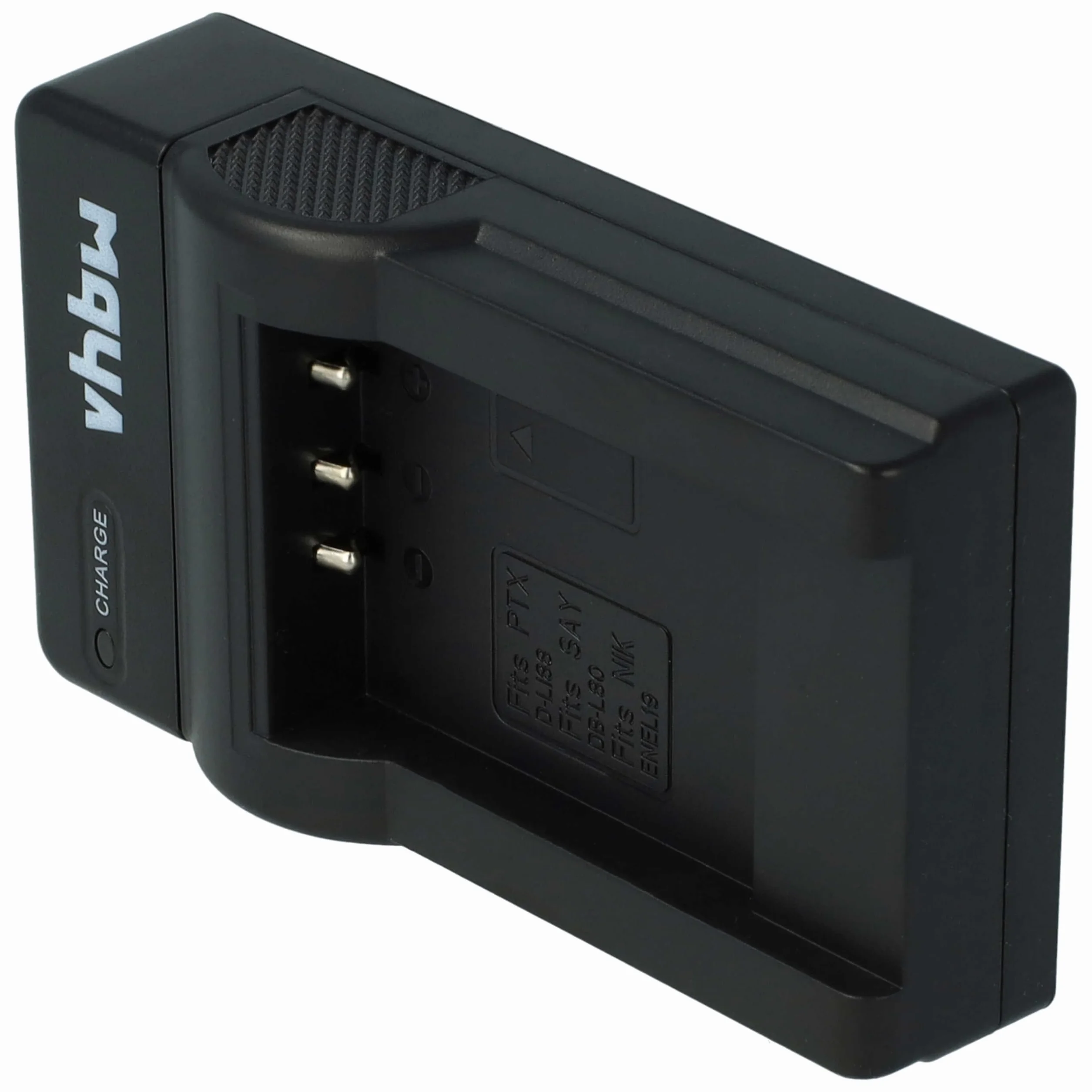 vhbw Ładowarka USB-C kompatybilna z aparatem Nikon Coolpix A300, A100, S2750, S2500, S100, S2600, S2550 - ładowarka + kabel USB-C wskaźnik ładowania