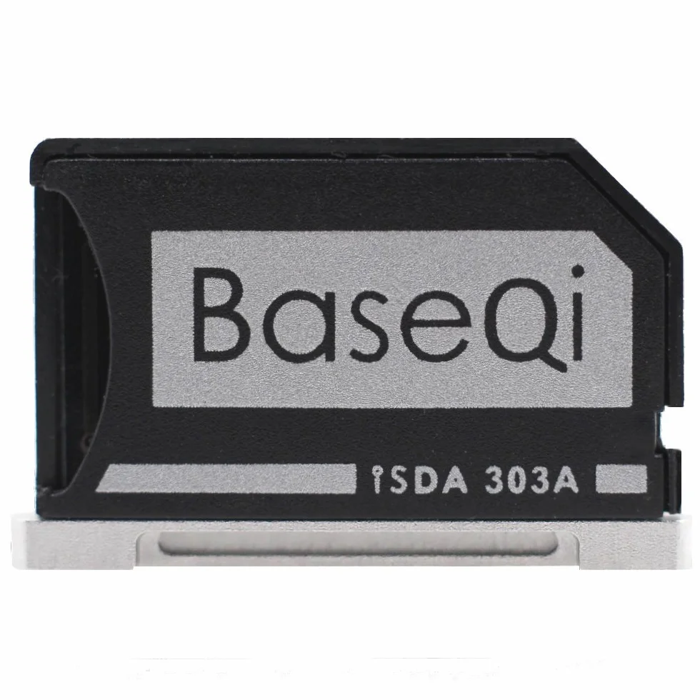 BASEQI Aluminiowy adapter microSD do MacBooka Pro Retina 33.0 cm