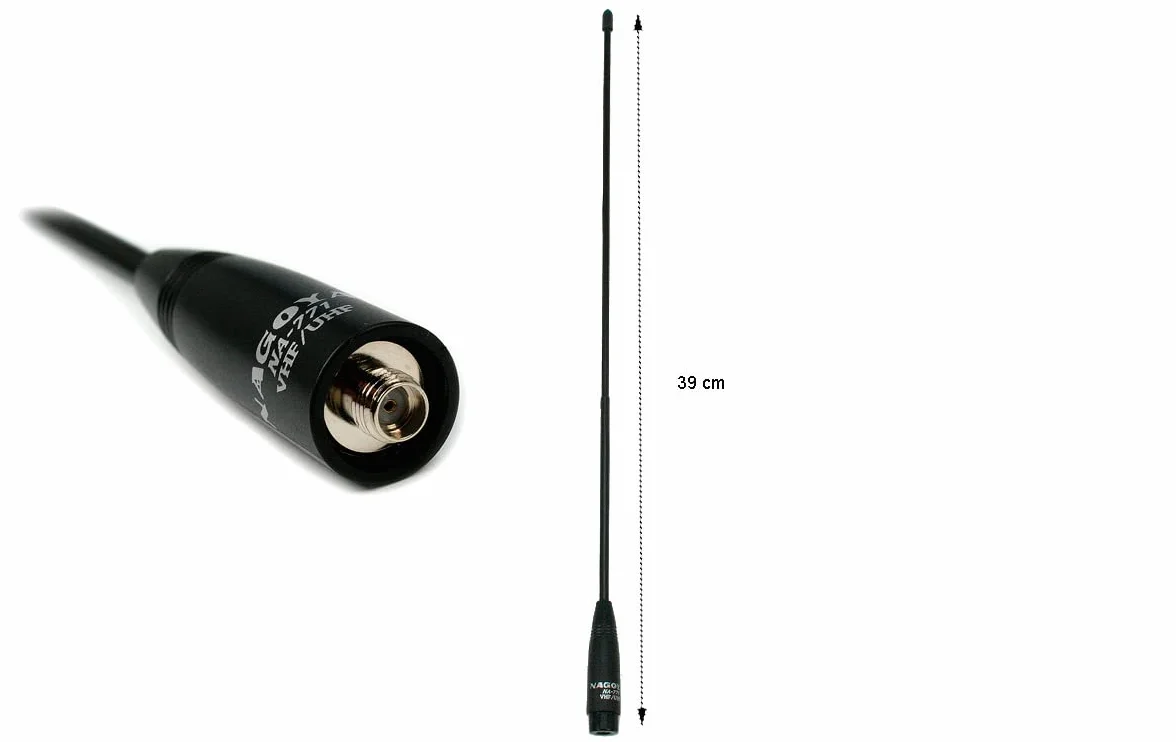 NAGOYA NA-771 SMA-Fem Antena dwupasmowa SMA Żeńska. 39 cm