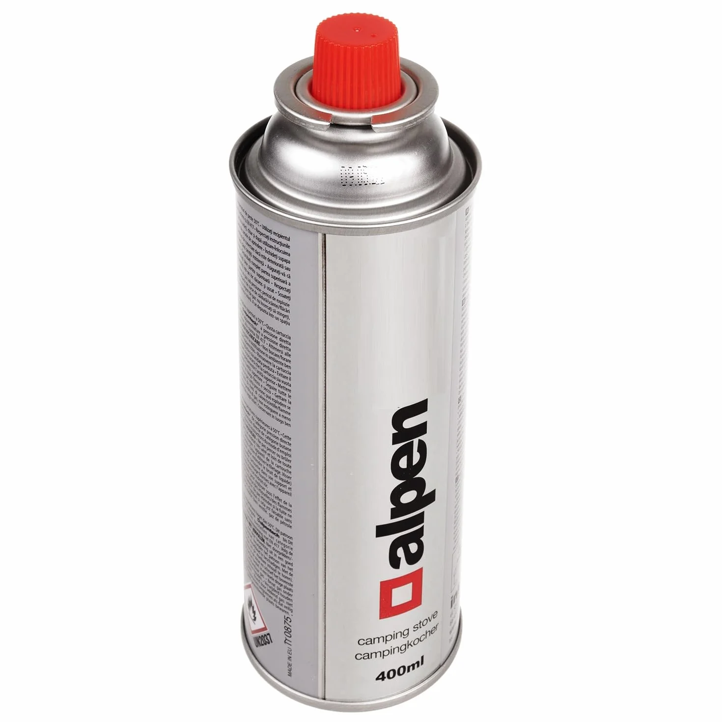 Alpen Camping kartusz gazowy 400ml izobutan -10°C do +40°C IK300