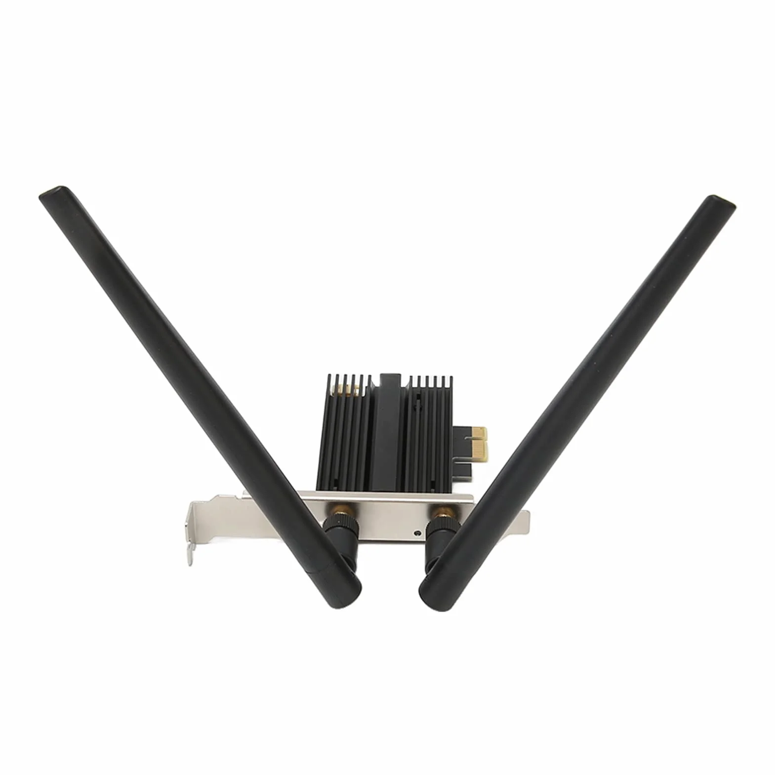Karta WiFi 6E PCIe WiFi na PC, 6G 5G 2.4G WPA3 BT5.2 Podwójna Antena Adapter Sieci PCIe Plug and Play Bezprzewodowy Adapter PCIe 2400 Mbps do Gier Stacjonarnych
