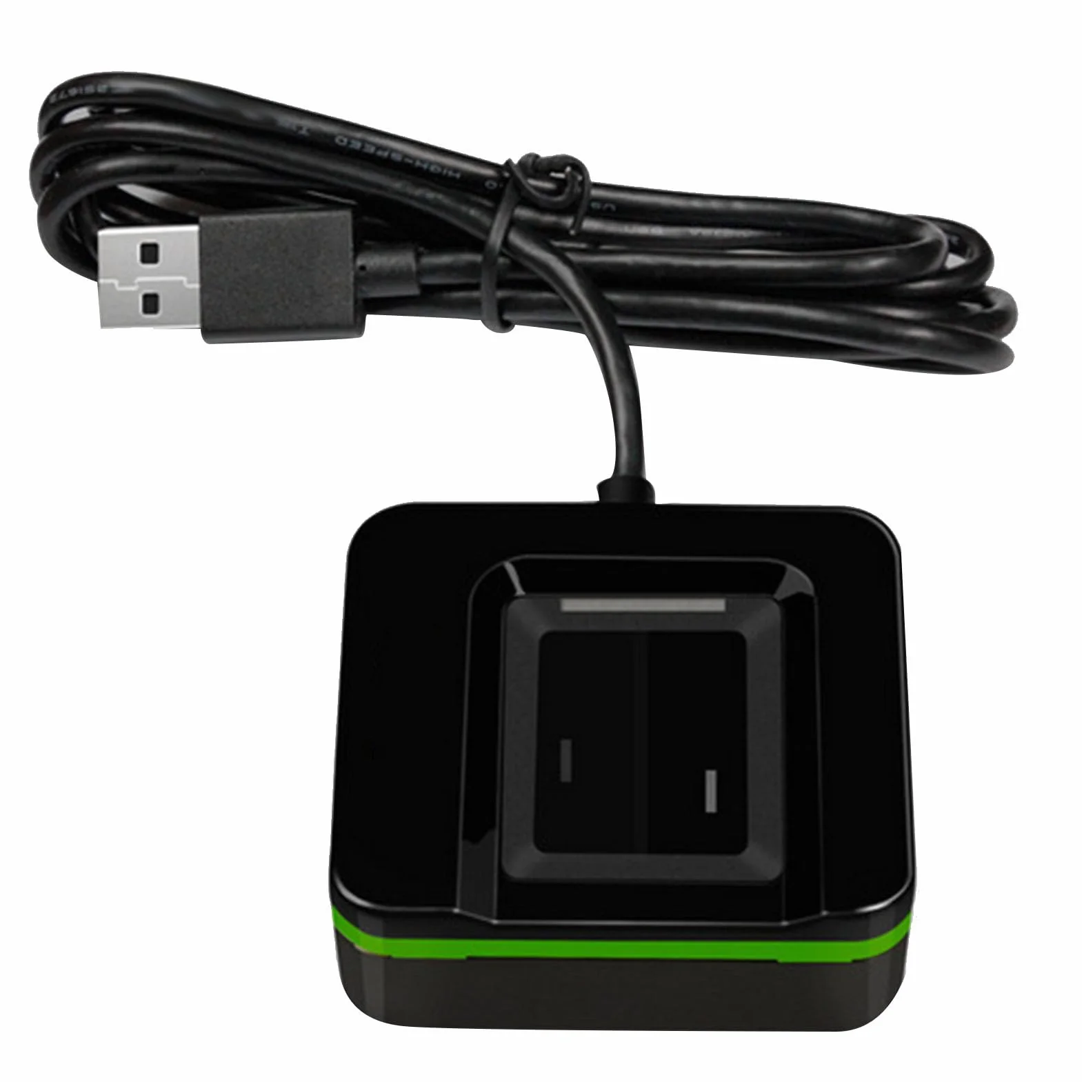 Biometryczny Czytnik Linii Papilarnych, Czytnik Linii Papilarnych USB z Kablem 5,9FT do Komputera PC, Niskie Rozpoznawanie Błędów, łatwa Konfiguracja (ZKLIVE20R)