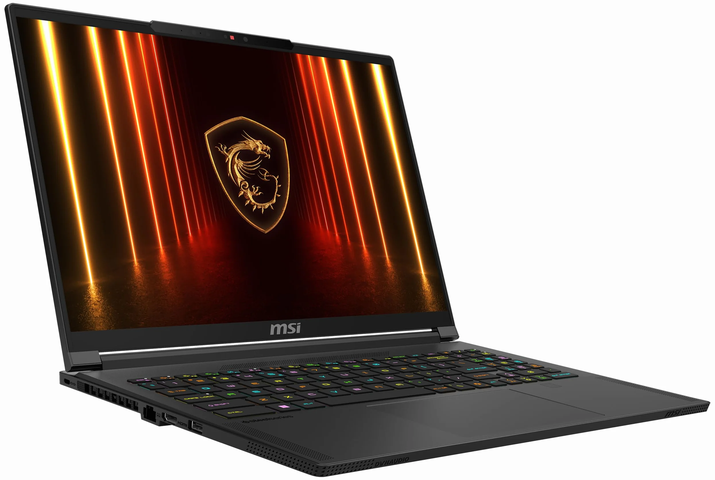 MSI Stealth A16 AI+ laptop gamingowy, wyświetlacz OLED 16" QHD+ 240 Hz, AMD Ryzen™ AI 9 HX 370, NVIDIA GeForce RTX 5070 Ti, 32 GB LPDDR5X, 2 TB SSD, Windows 11 Home, klawiatura QWERTZ, A3XWHG-044