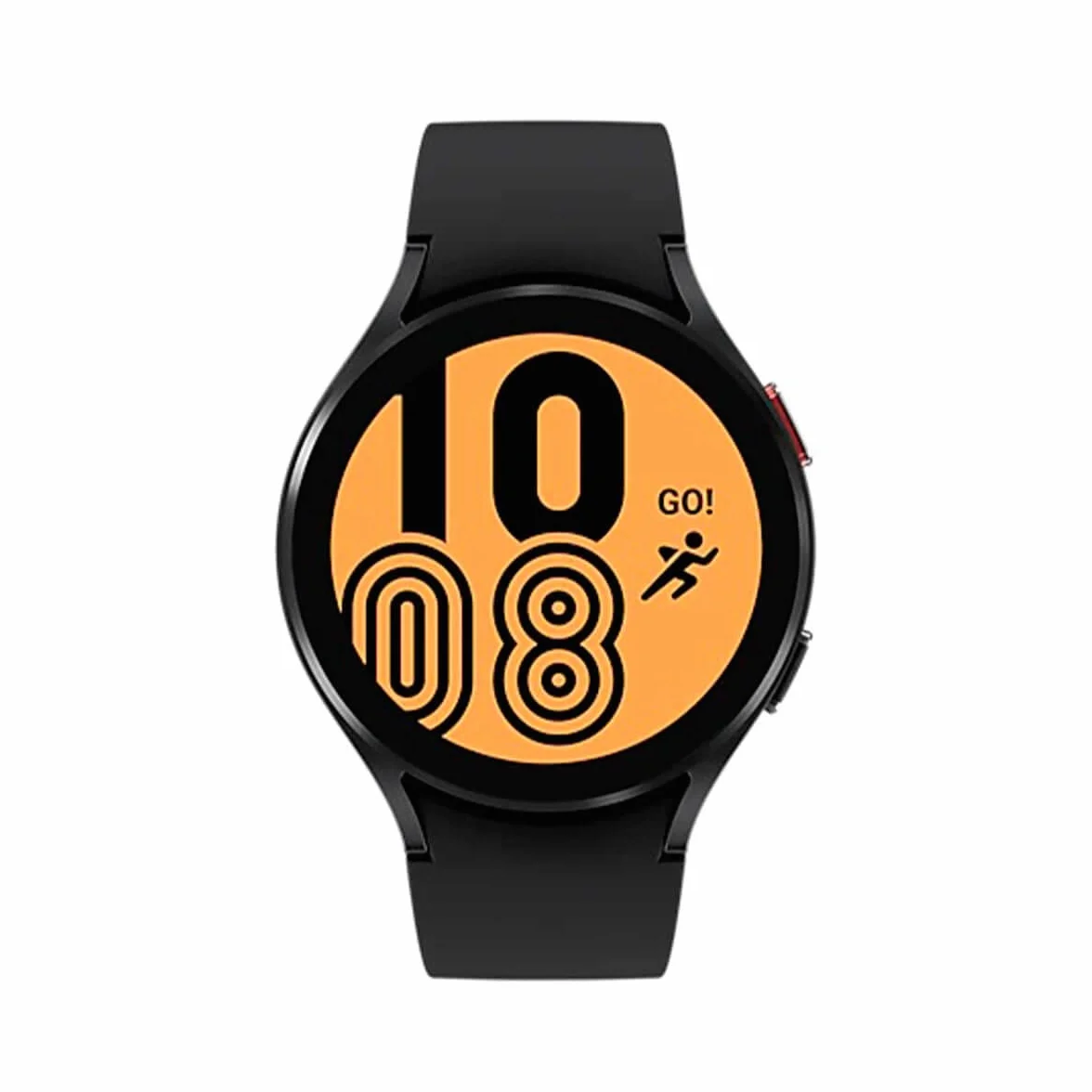 Samsung Galaxy Watch 4-44mm - czarny - inteligentny zegarek z opaską sportową - czarny - wyświetlacz 3,46 cm (1,36")