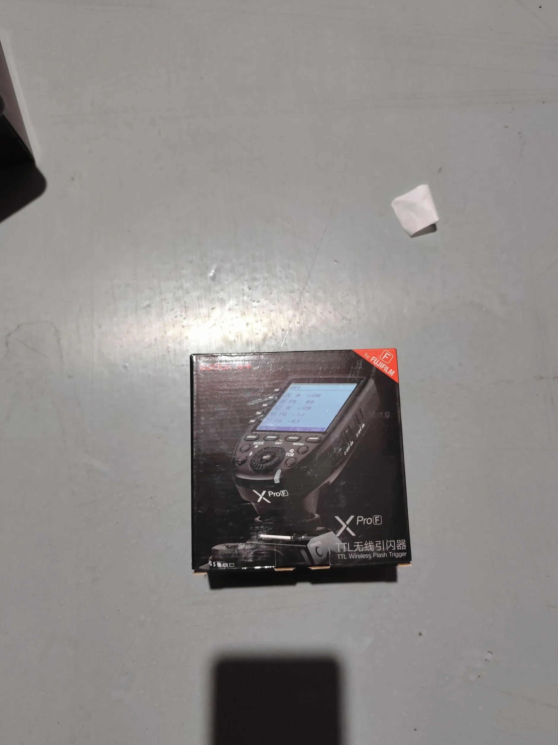 Godox Xpro-F TTL 2.4G Wireless High Speed Sync 1/8000s X System HSS Flash Trigger Manual Function Large Dot Matrix LCD 5 Dedykowane przyciski grupowe, 11 niestandardowych funkcji do kamer Fuji