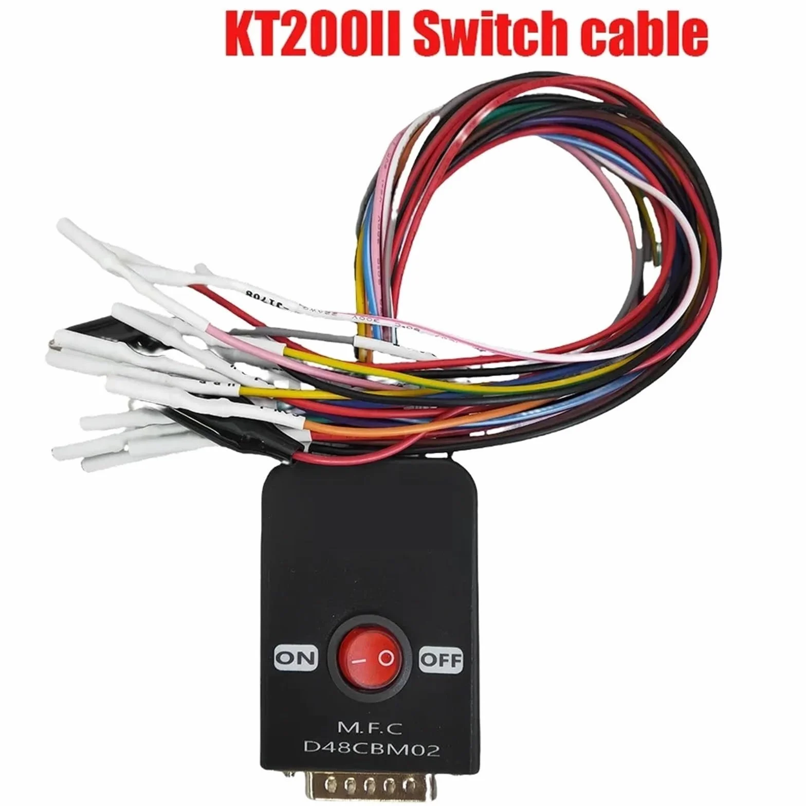 Kabel wielofunkcyjny / kabel przełączający, ECU KT200 KT200II programator (przez OBD / na stole warsztatowym / Jtag rozrusznika) do samochodów ciężarowych i samochodów osobowych